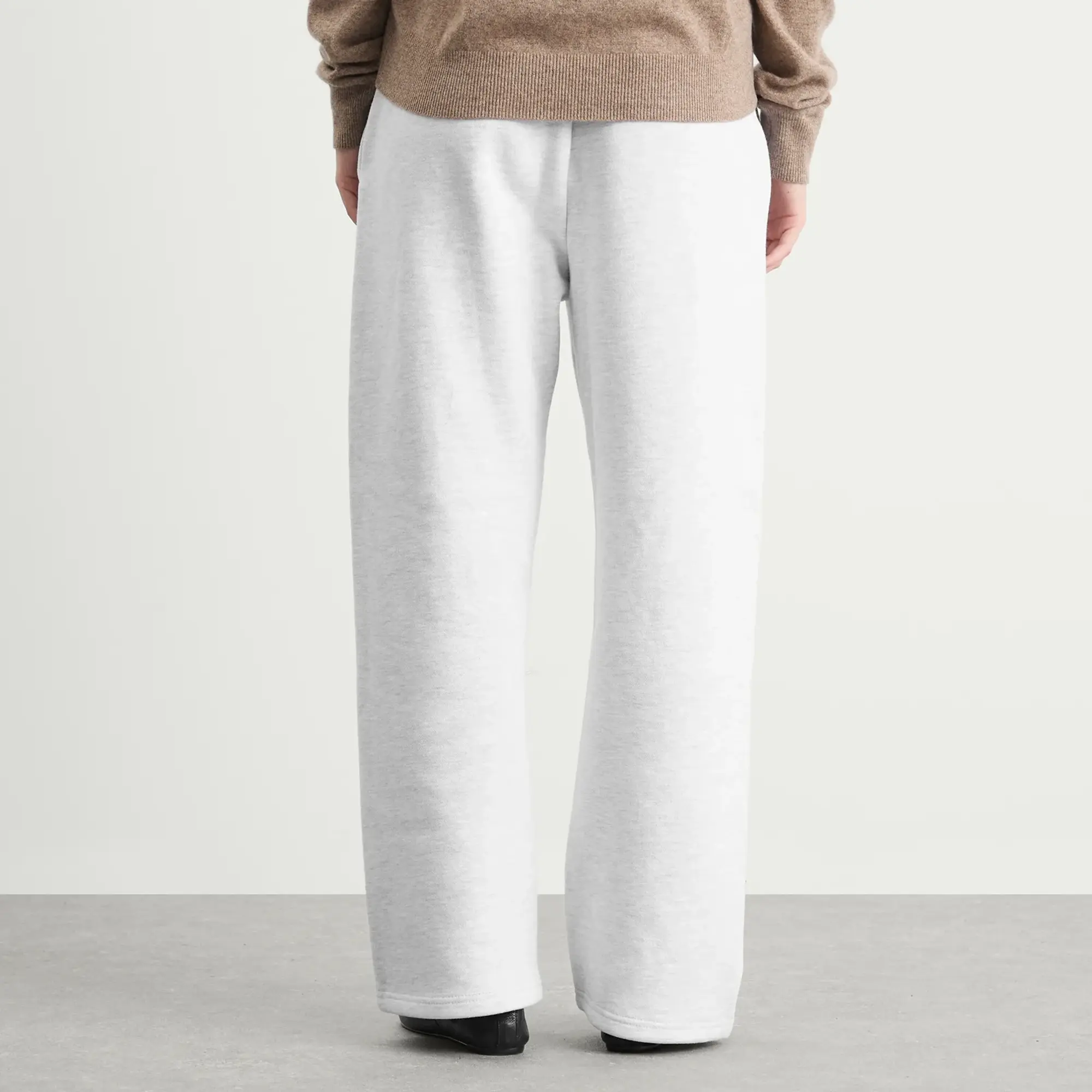 Entire Studios Women's Straight Leg Sweatpants Heather Grey