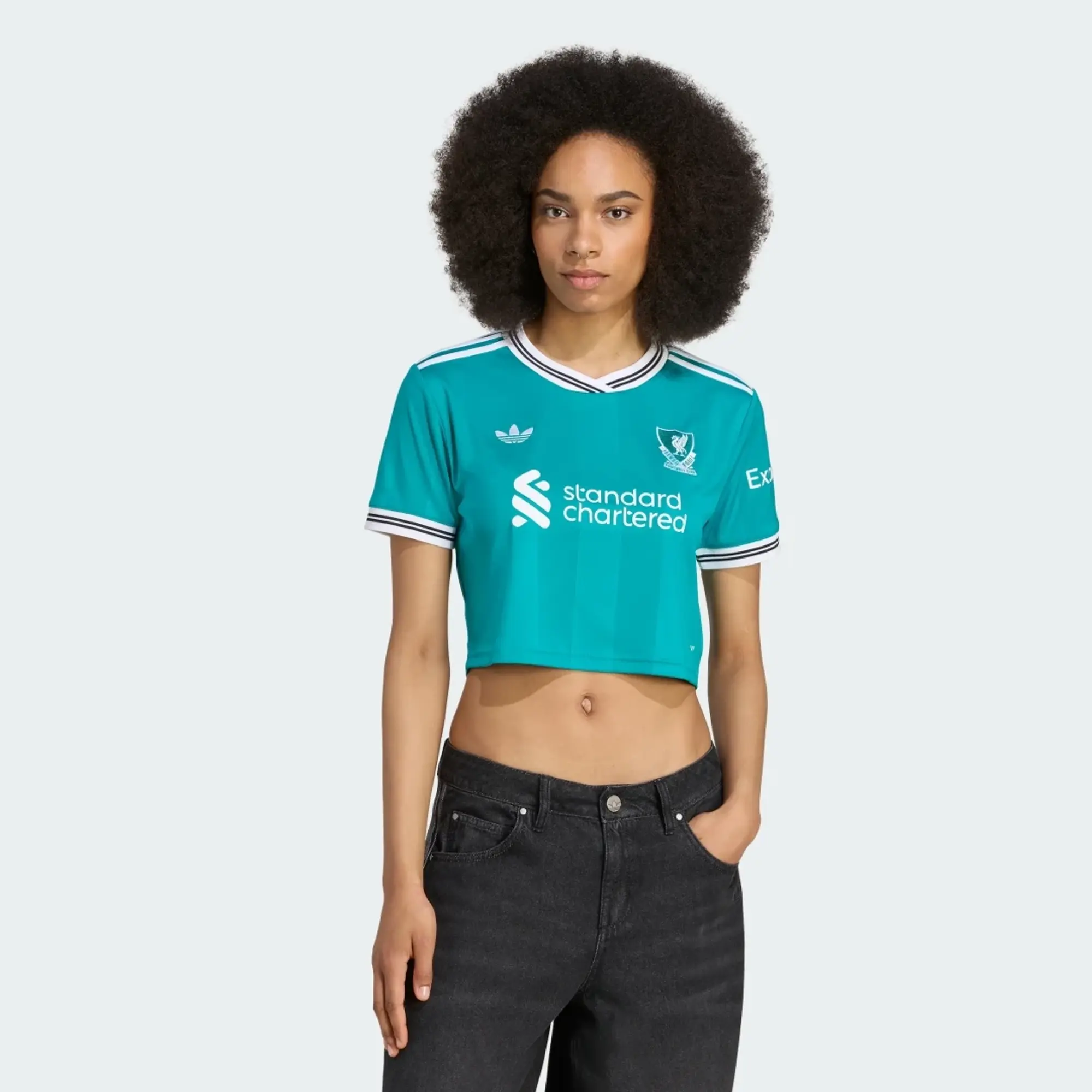 adidas Liverpool FC 25/26 Third Cropped Jersey