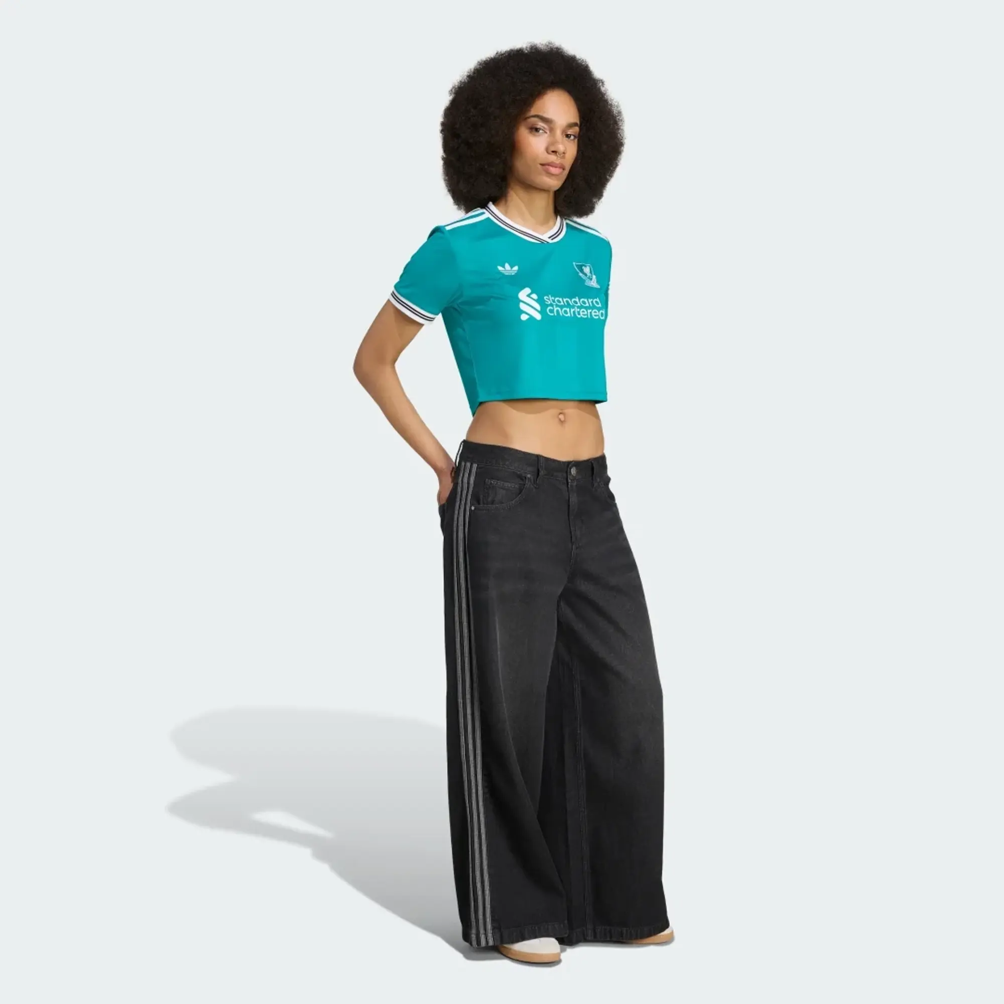 adidas Liverpool FC 25/26 Third Cropped Jersey