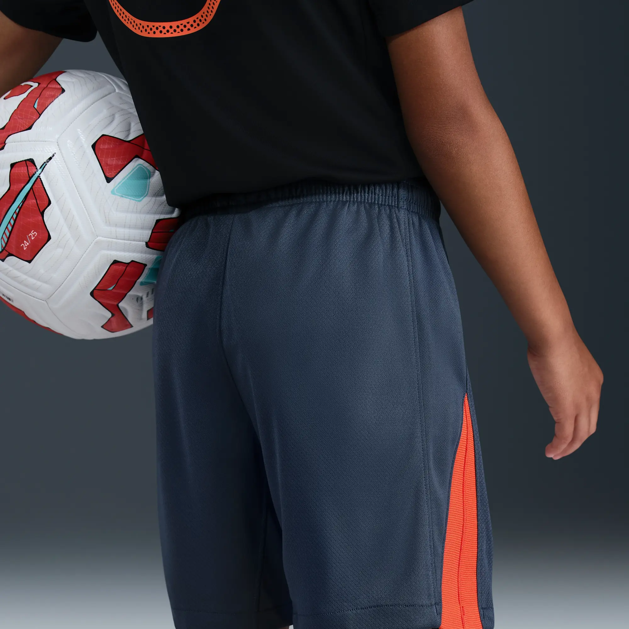 Inter Milan 2025/26 Stadium Third Older Kids' Nike Dri-FIT Total 90 Football Replica Shorts - Blue - Polyester