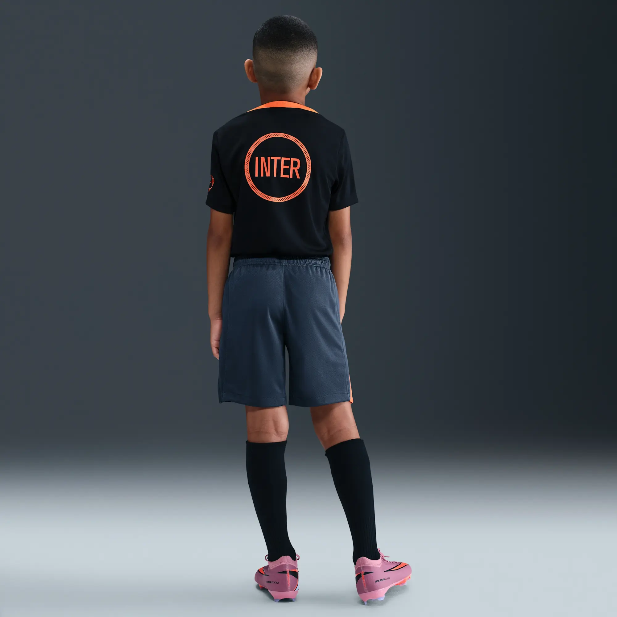 Inter Milan 2025/26 Stadium Third Older Kids' Nike Dri-FIT Total 90 Football Replica Shorts - Blue - Polyester