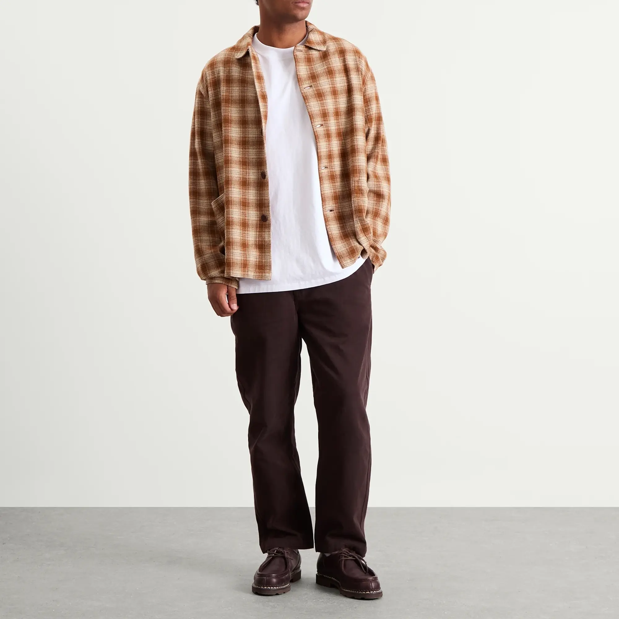 Wax London Men's Kurt Trouser Dark Brown