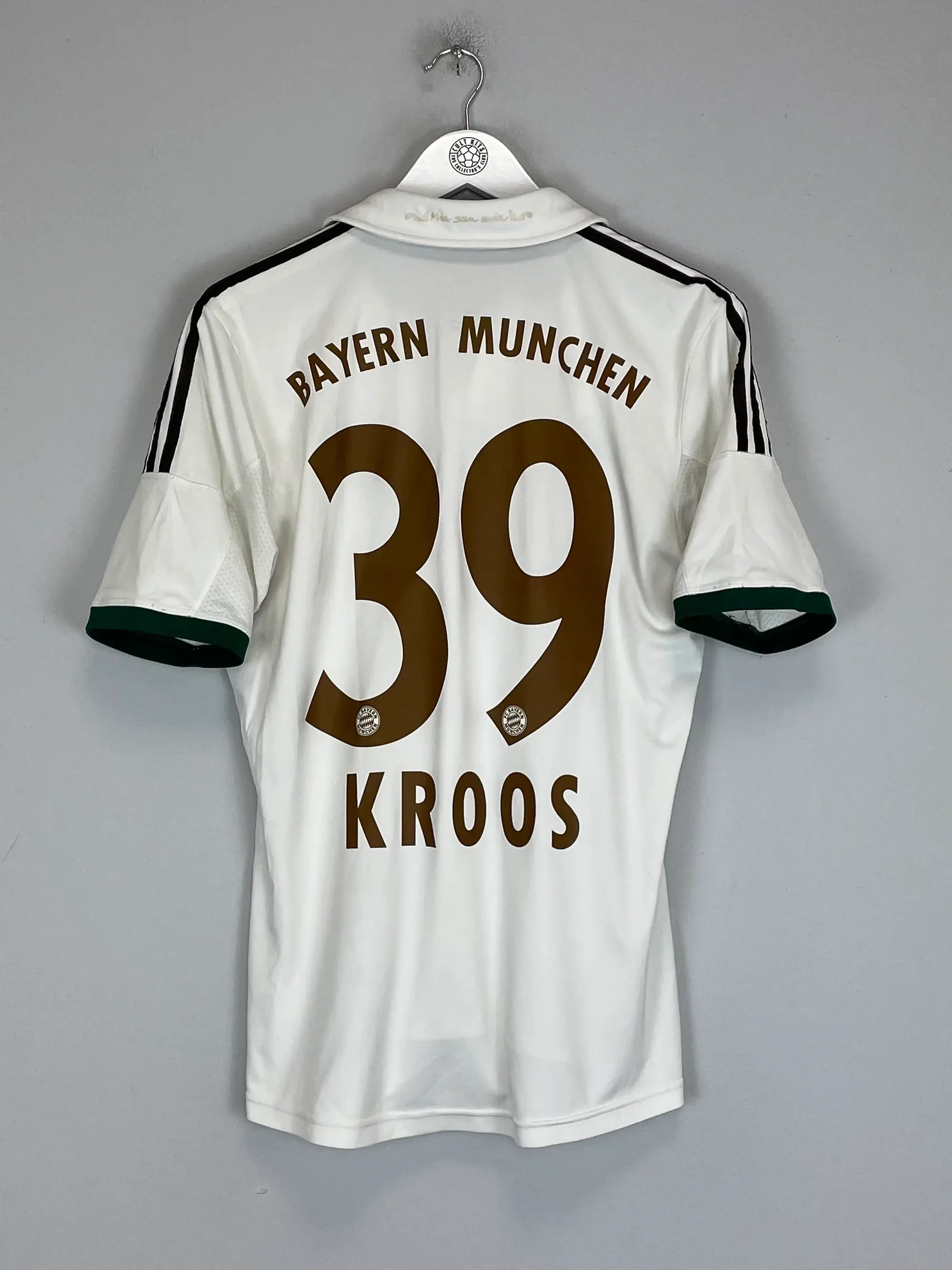 2013/14 BAYERN MUNICH KROOS #39 AWAY SHIRT (M) ADIDAS | CULT KITS