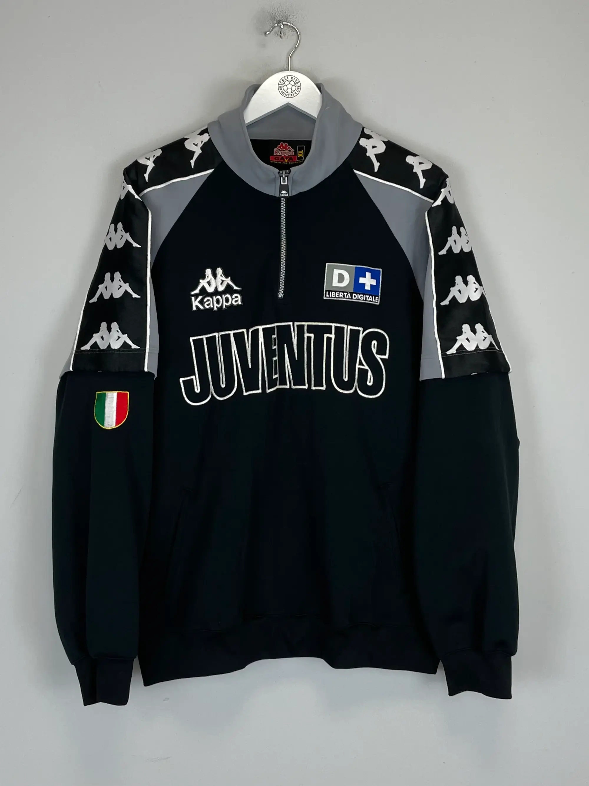 1998/99 JUVENTUS 1/4 ZIP TRACK JACKET (XL) KAPPA | CULT KITS