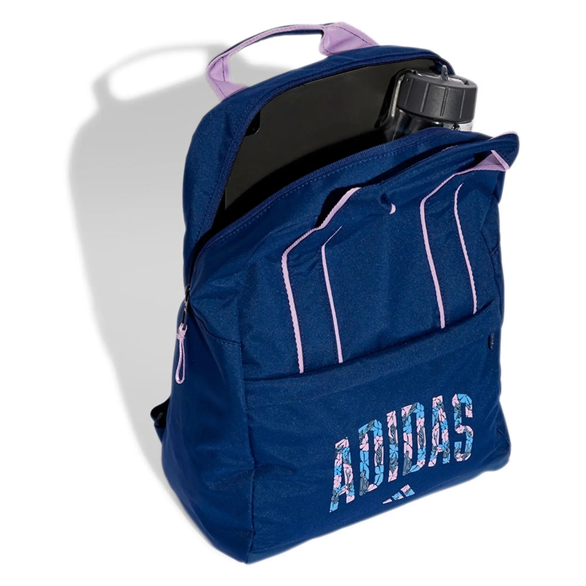 Adidas Essential Flower Graphic 19l  - Dark Blue / Clear Pink