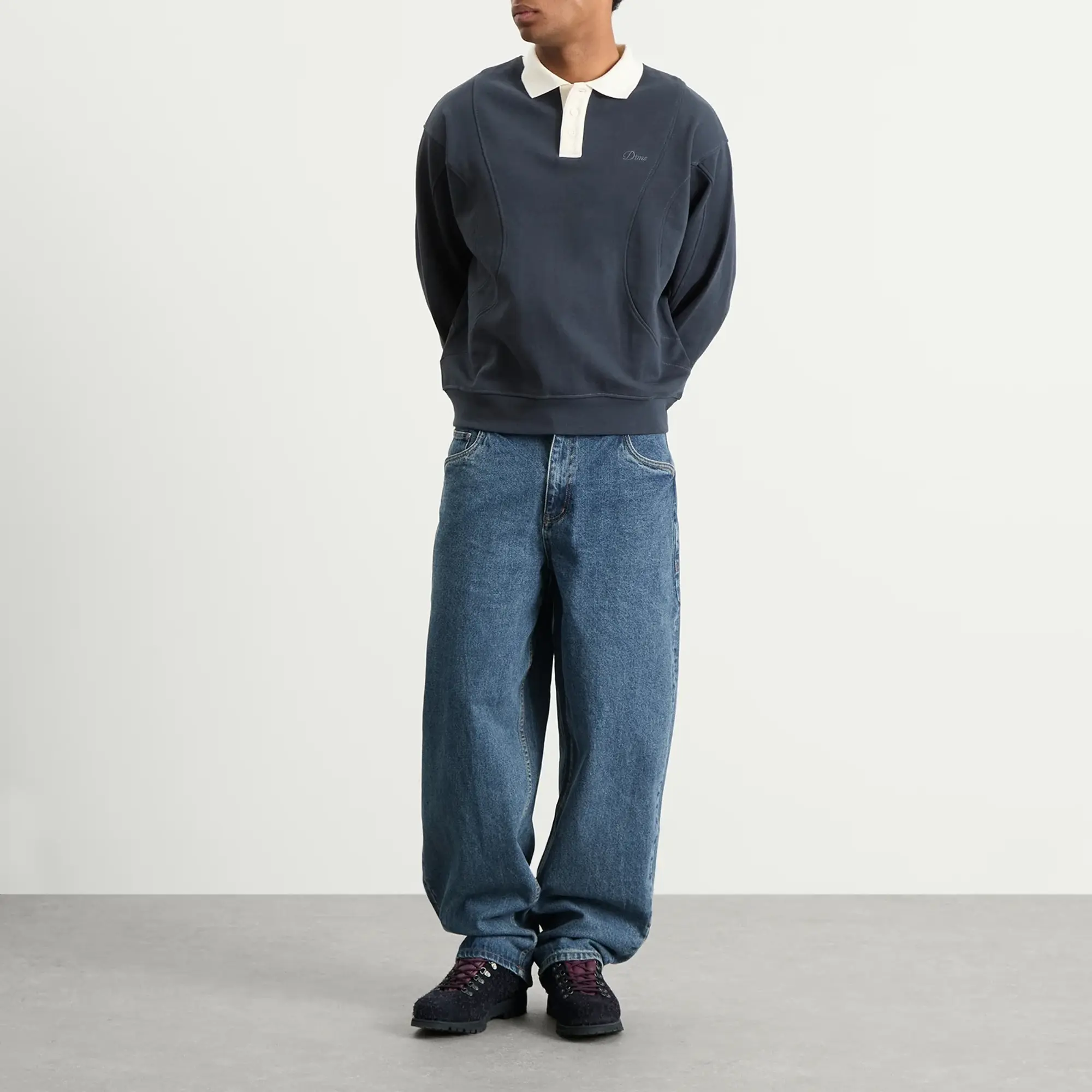 Dime Men's Baggy Denim Pants Knowtomatic Blue
