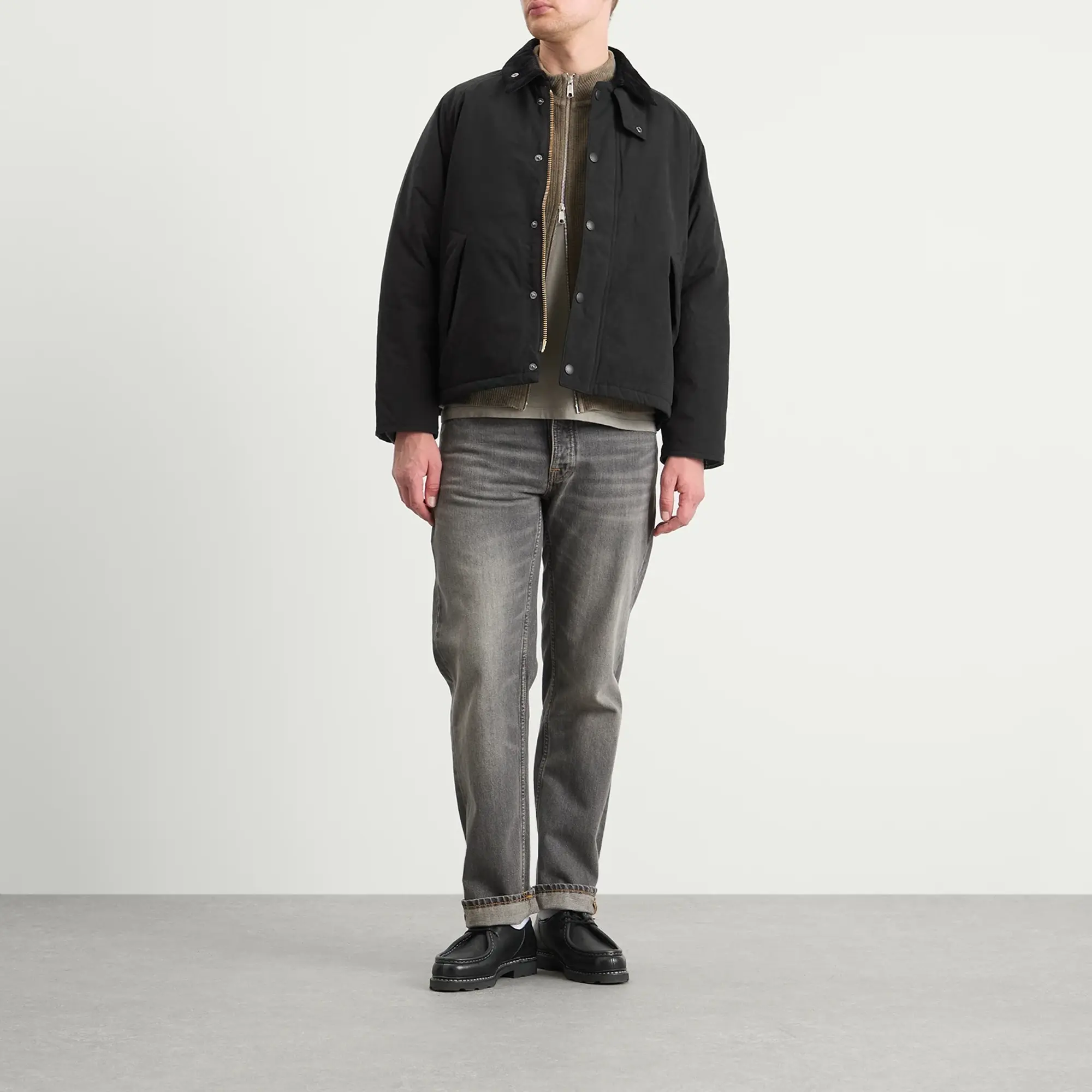Barbour Men's Padded Transport Jacket Black
