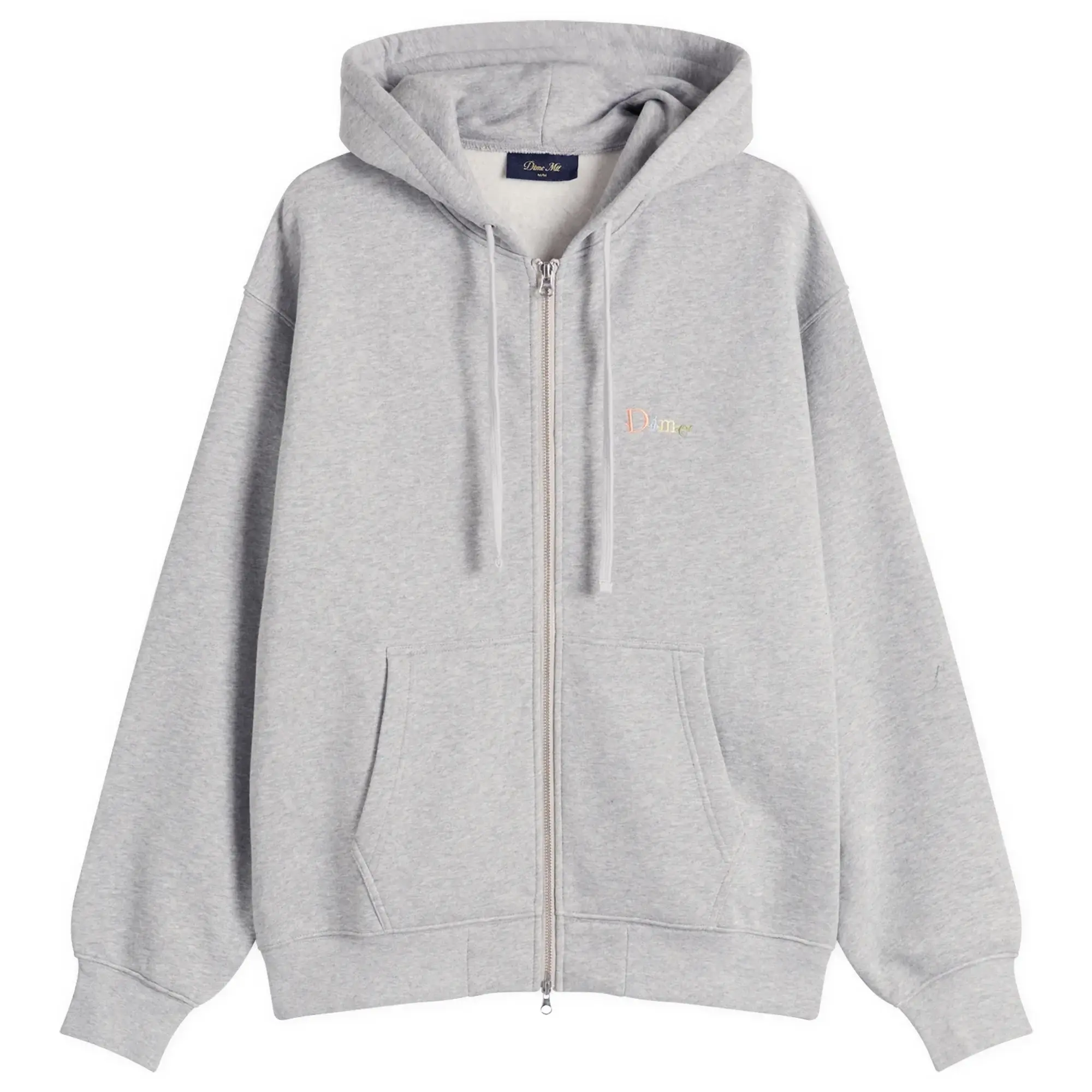 Dime Men's Friends Zip Hoodie Heather Grey