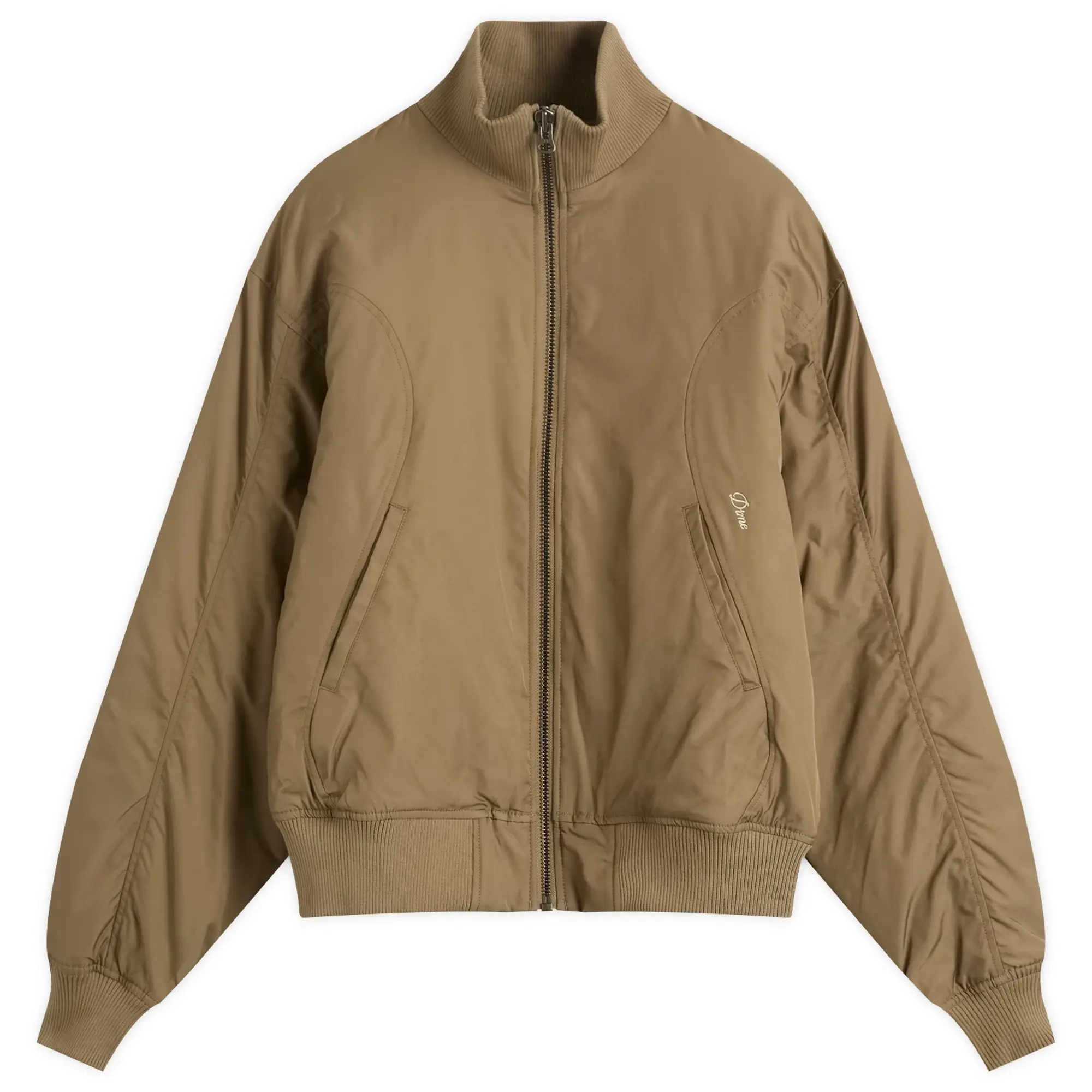 Dime Men's Insulated Bomber Jacket Khaki