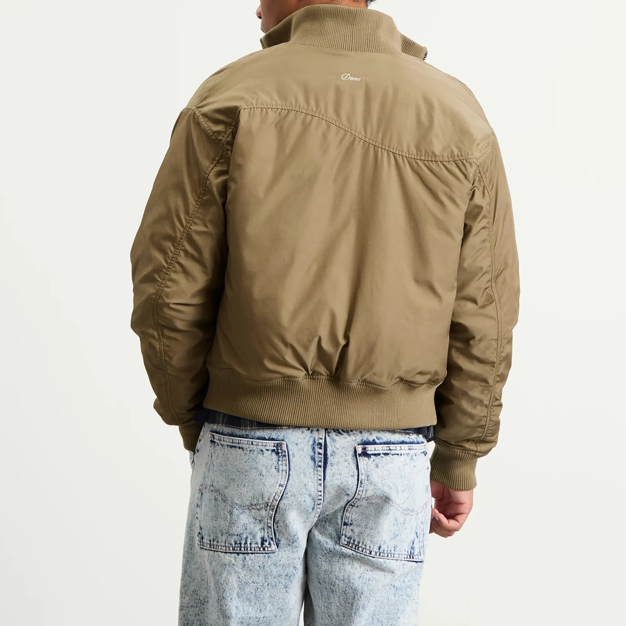 Dime Men's Insulated Bomber Jacket Khaki