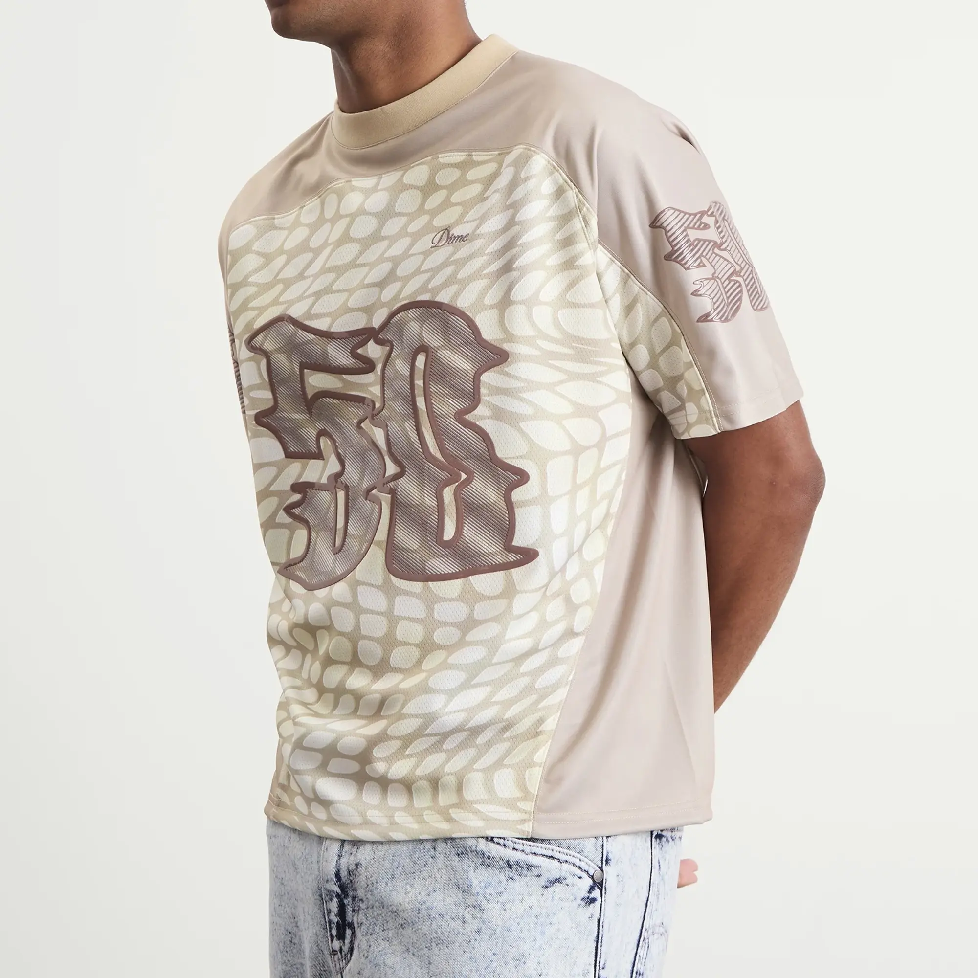 Dime Men's N50 Jersey Taupe