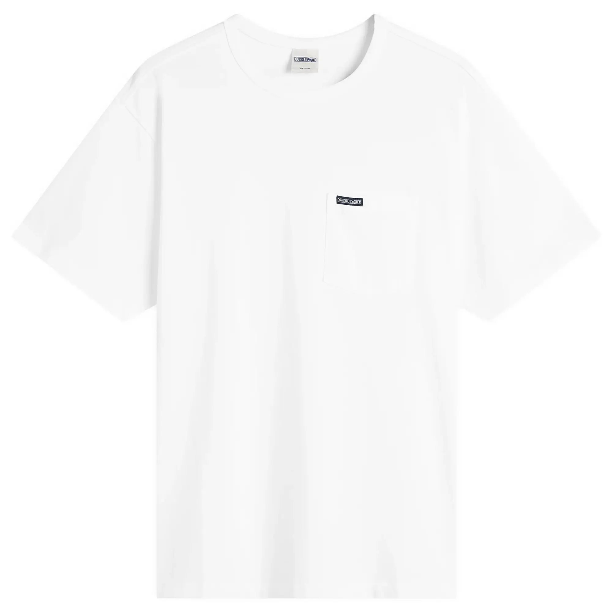 Dubbleware Men's Pocket Label T-Shirt White