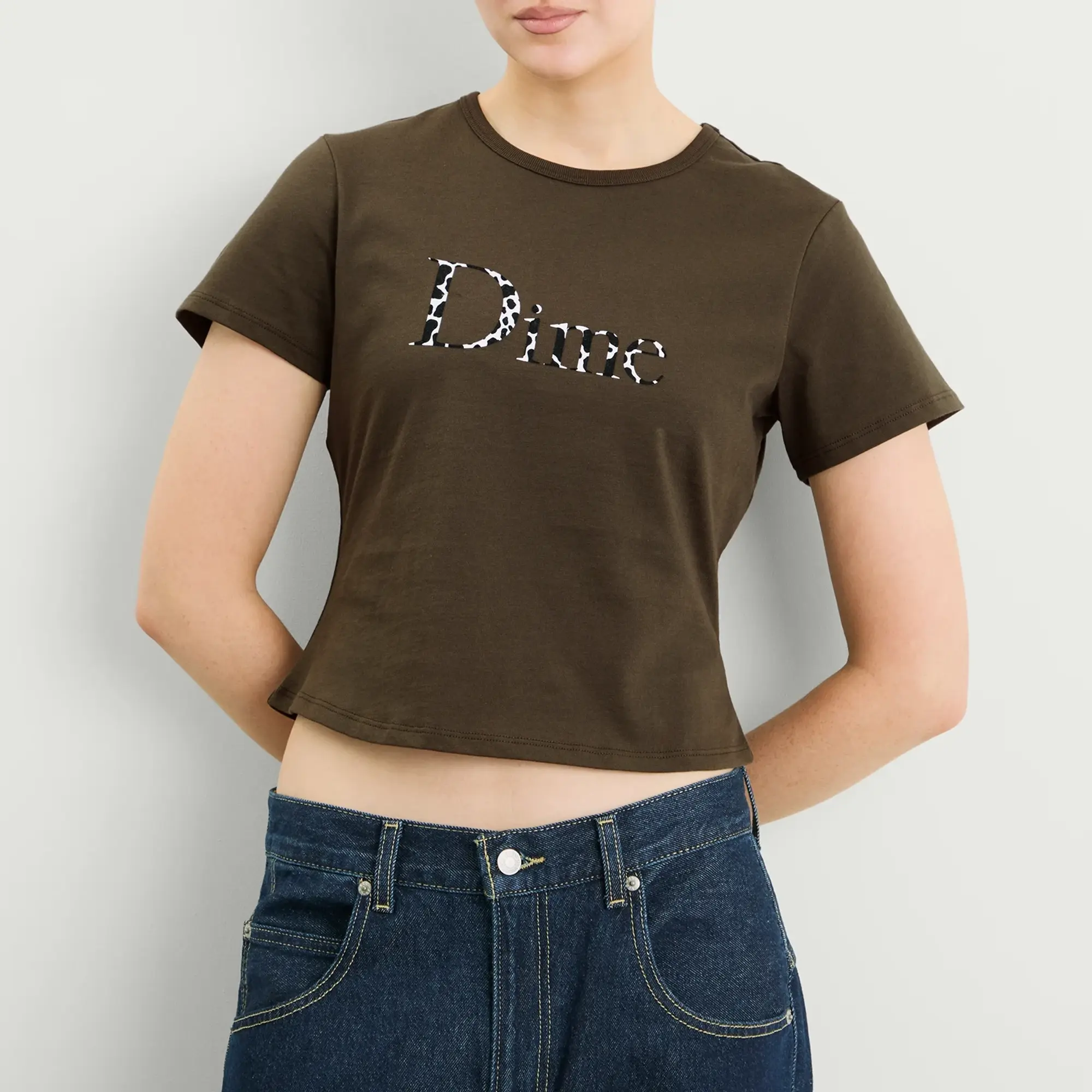 Dime Women's Classic Dalmatians T-Shirt Vintage Black