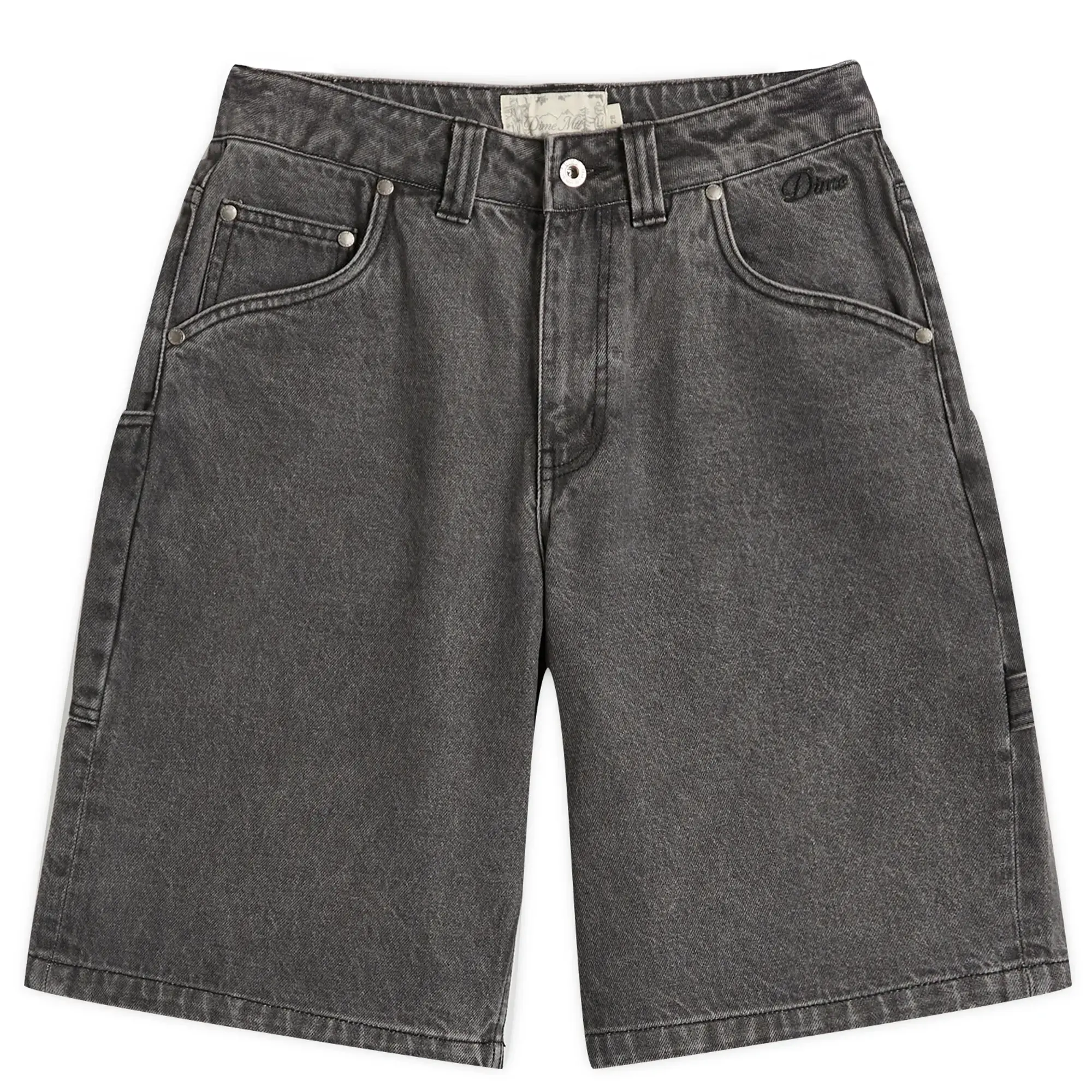 Dime Women's Classic Denim Shorts Faded Black