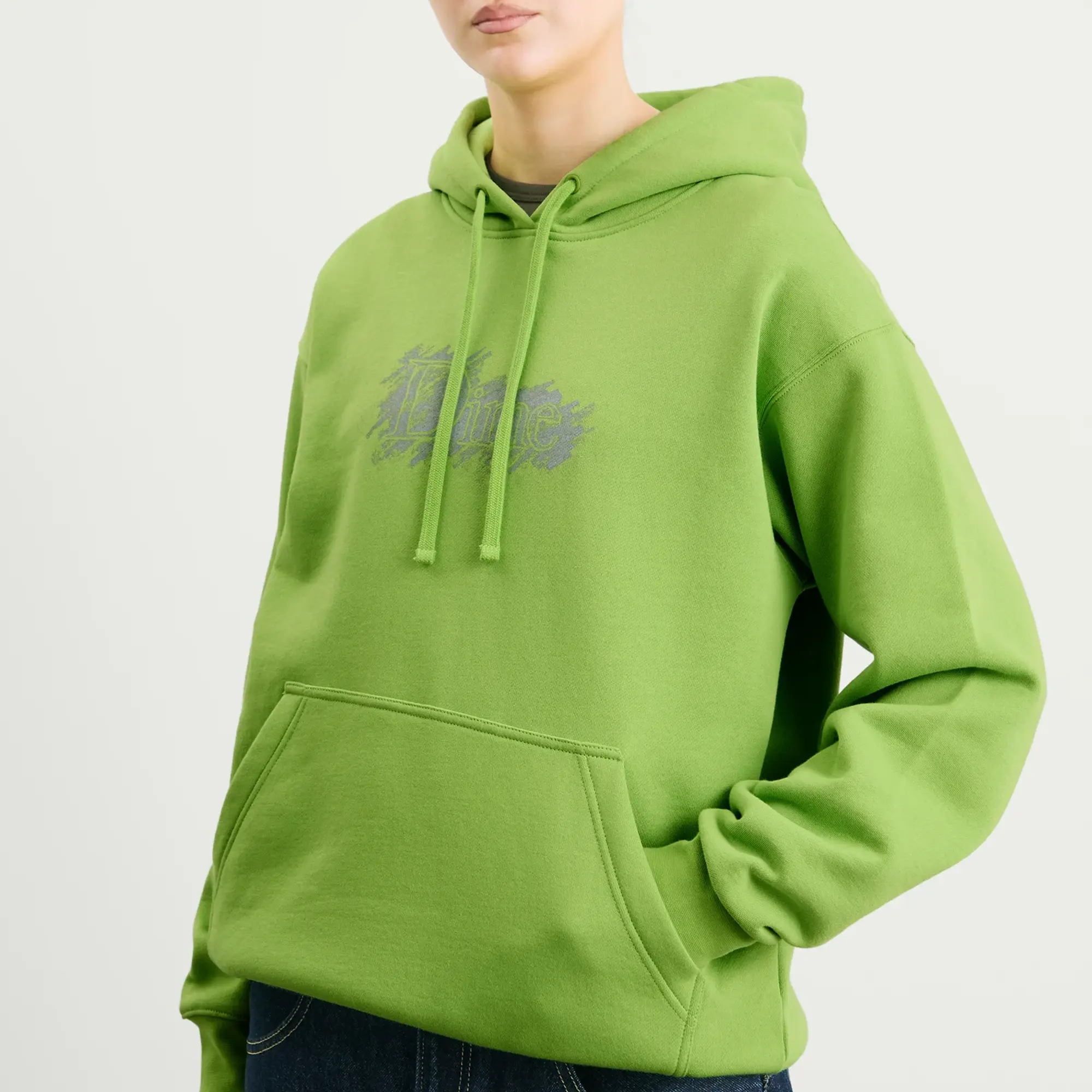 Dime Women's Classic Treehorn Hoodie Grass