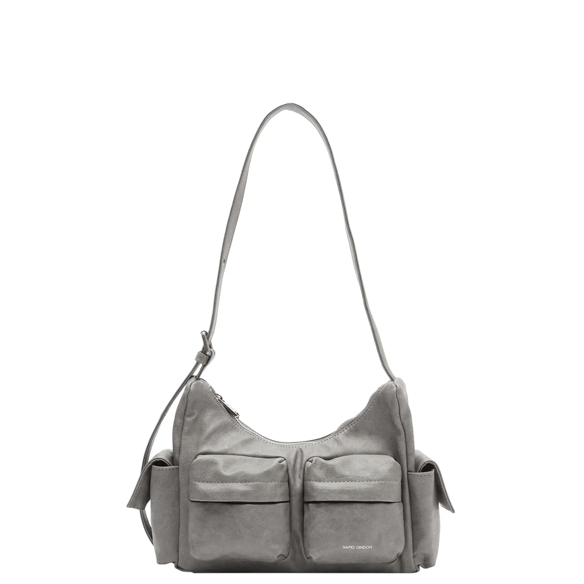 SAMO ONDOH Women's Pocket Mug Cross Body Bag - Medium Brushed Grey