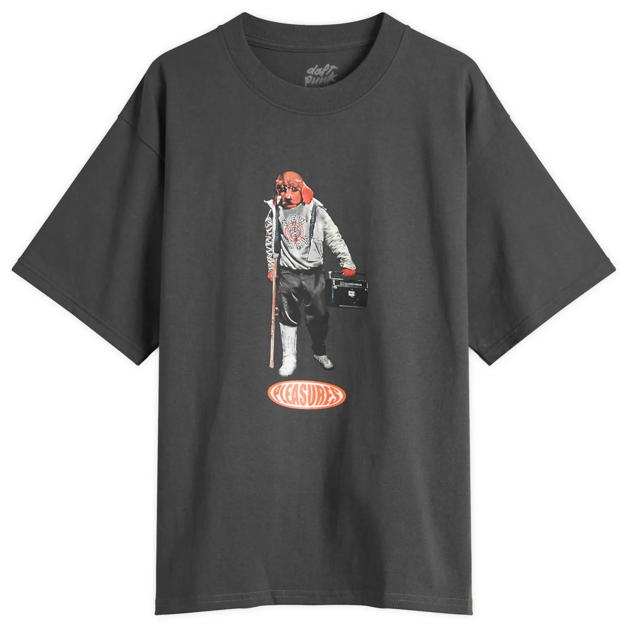 Pleasures Men's Da Funk T-Shirt Faded Black