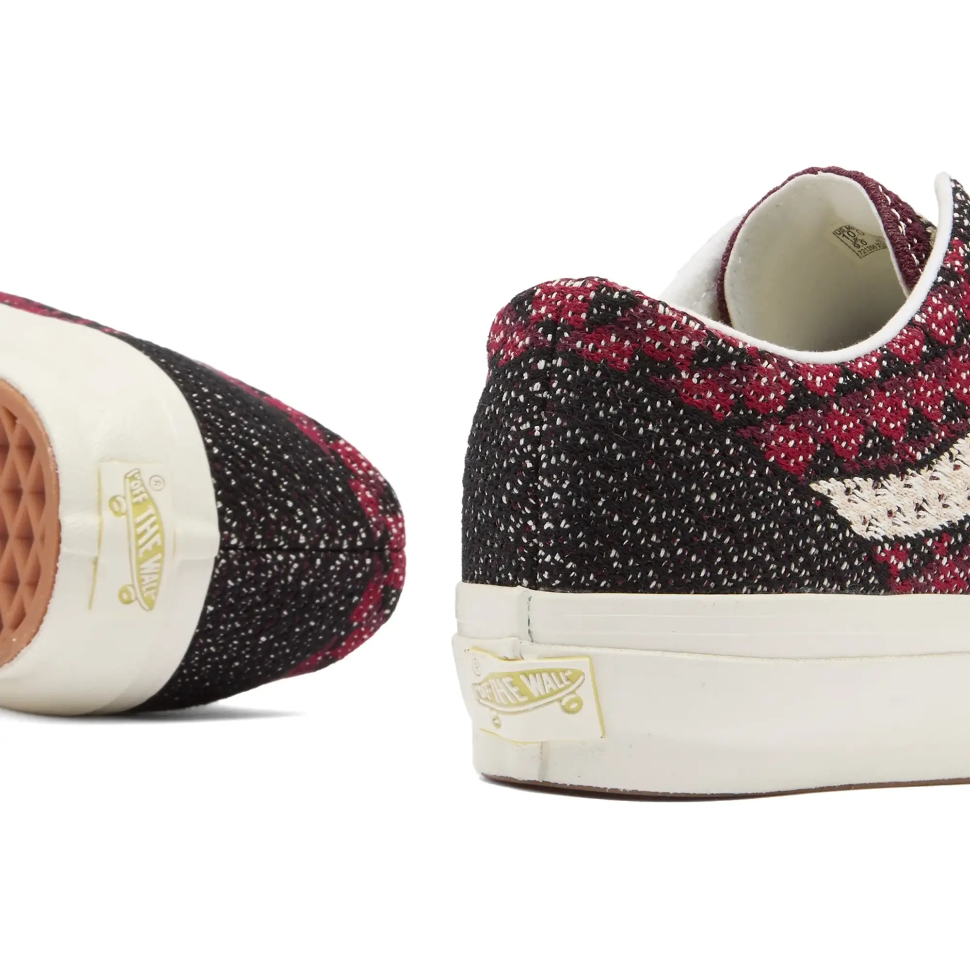 Vans LX Old Skool 36 EK sneaker Geo Check Bordeaux