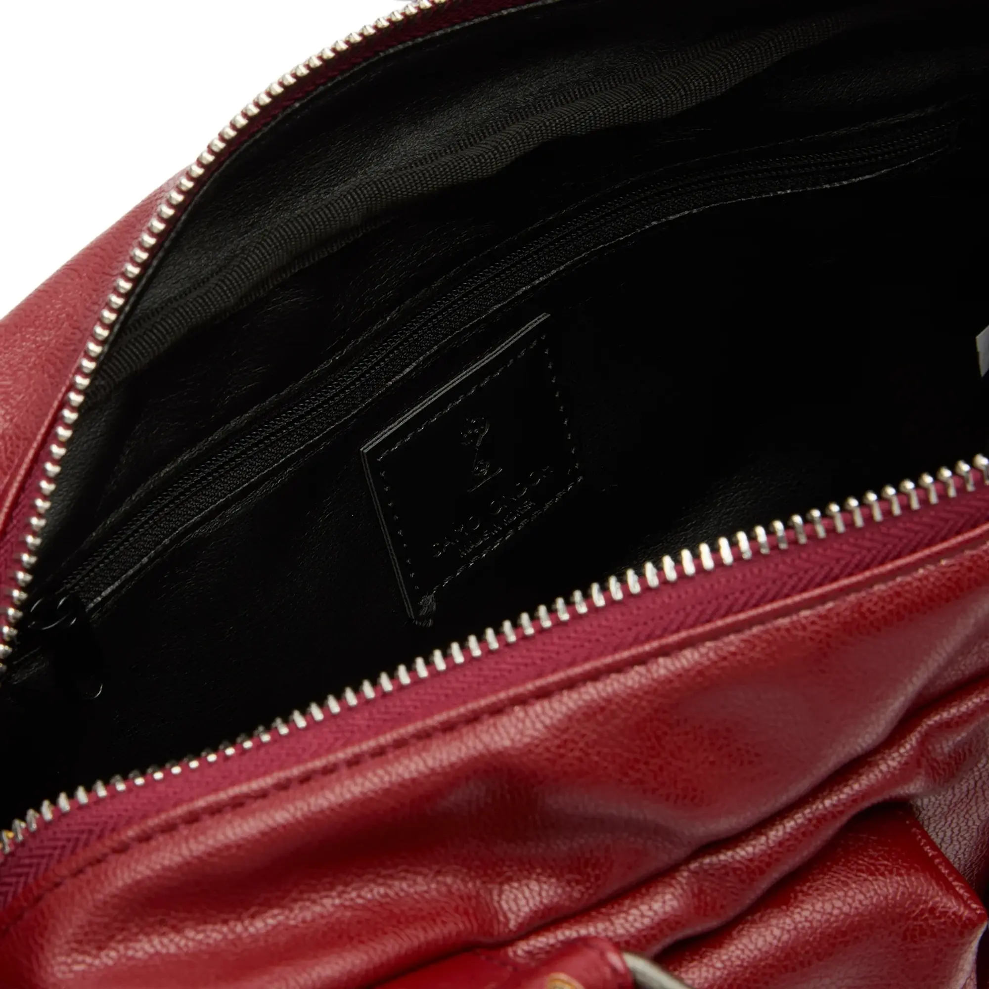 SAMO ONDOH Women's Pocket Utility Shoulder Bag - Medium Red