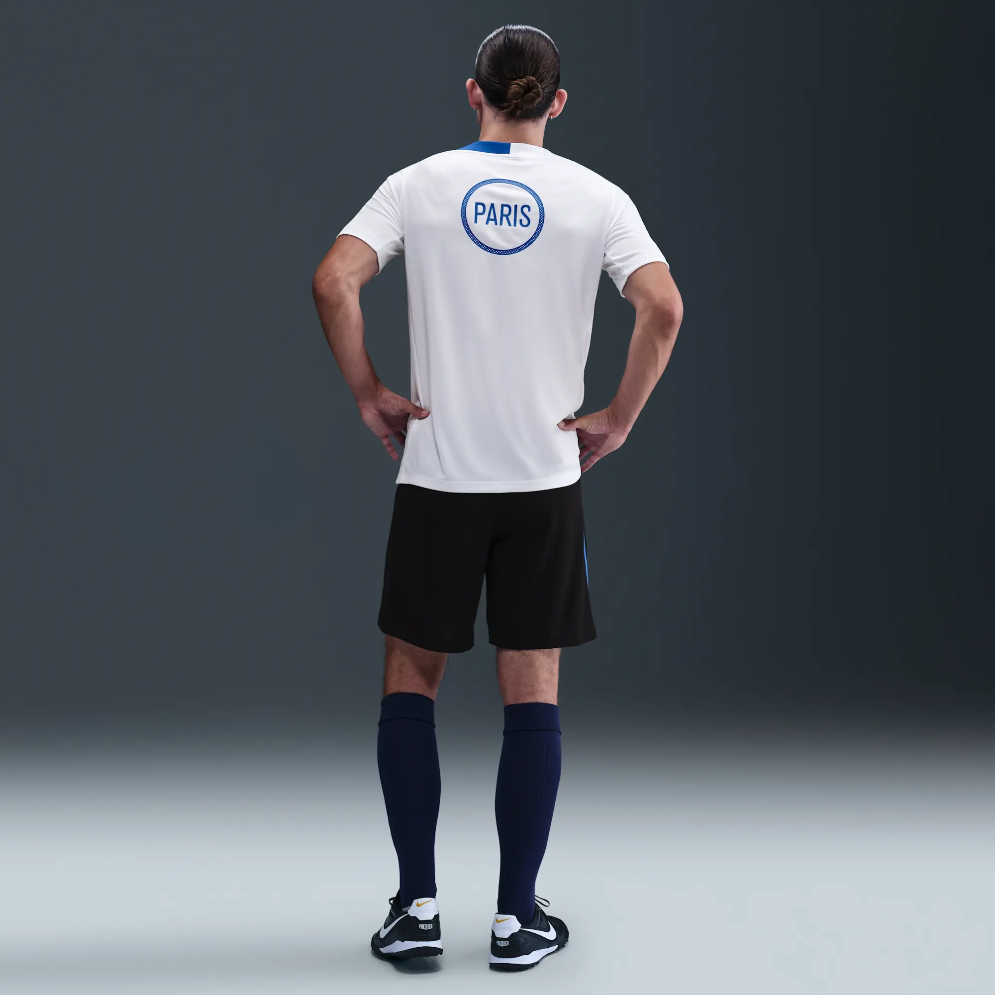Paris Saint-Germain Strike Third Men's NIke Dri-FIT Total 90 Football Knit Shorts - Black - Polyester