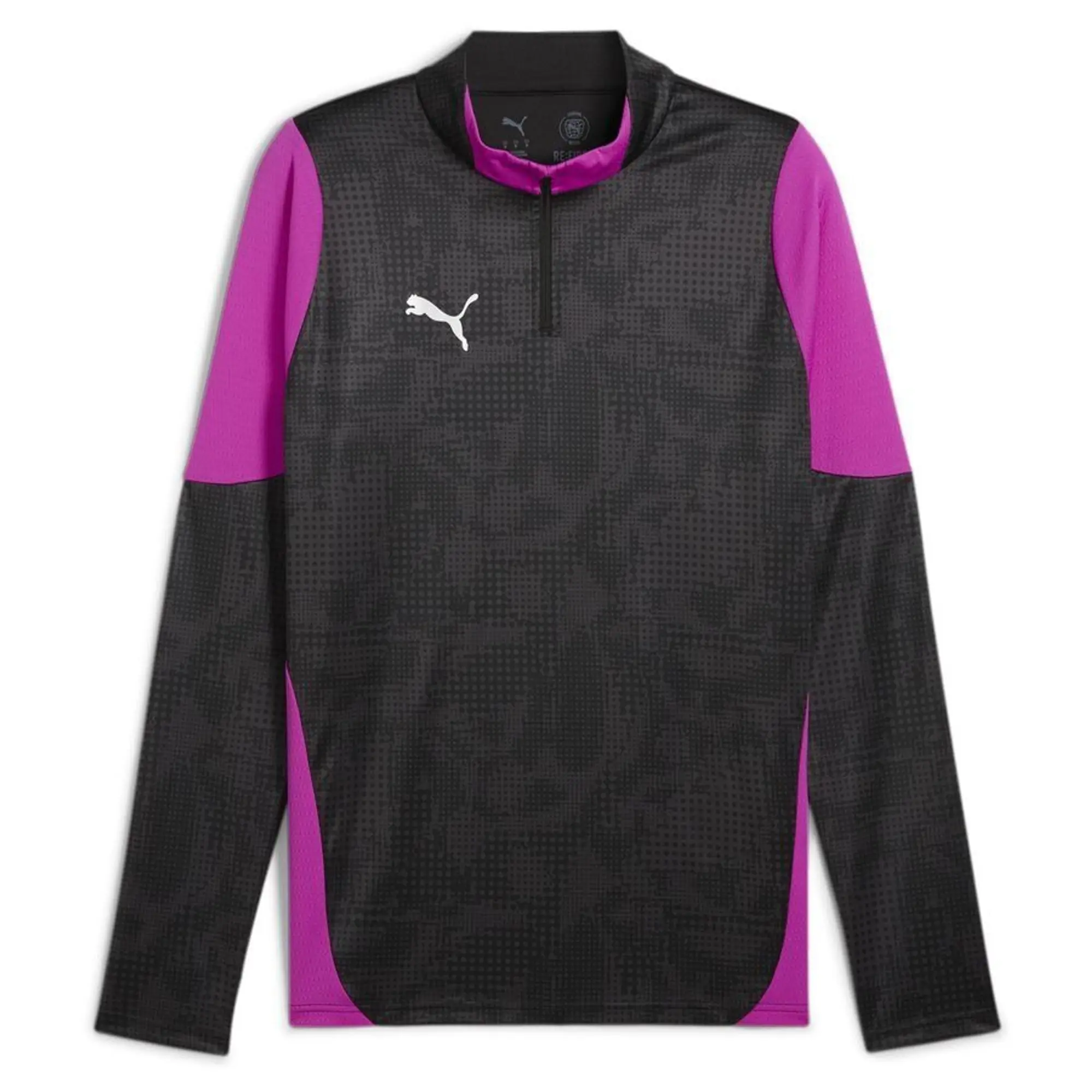 Puma Training Shirt Teamcup 1/4 Zip - ['Black']