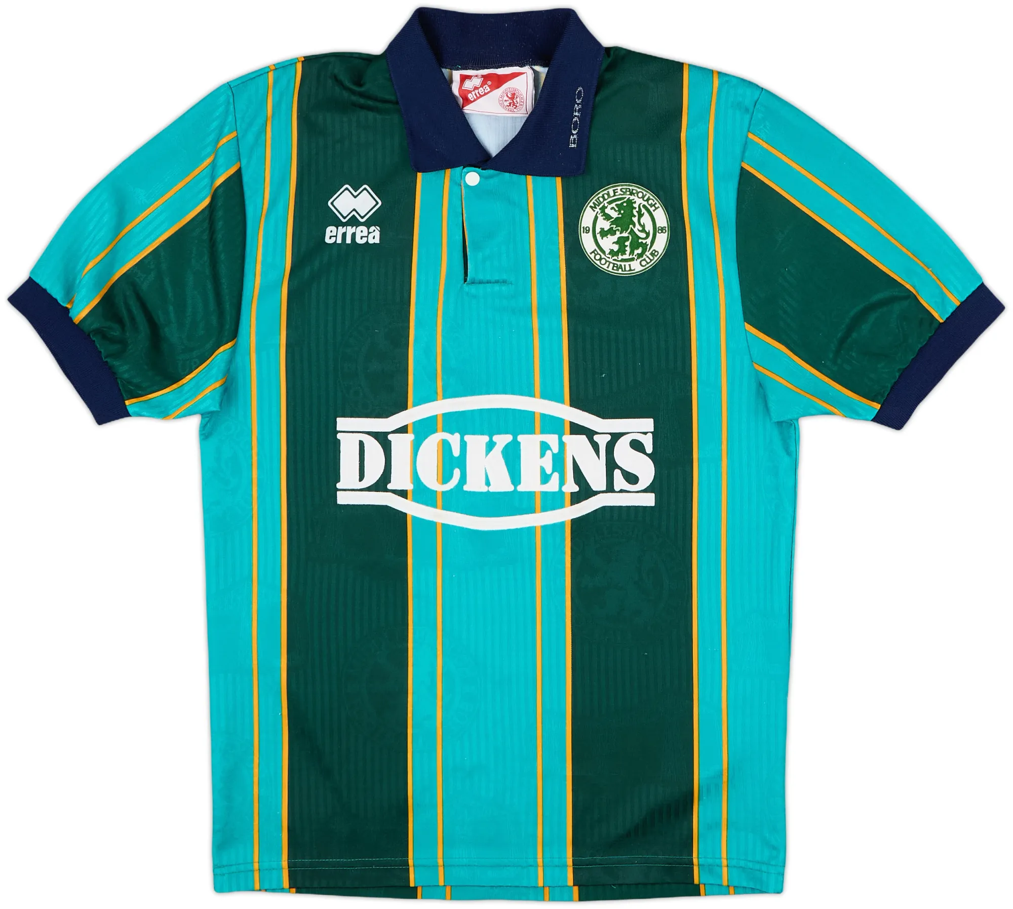 Errea Middlesbrough Mens SS Away Shirt 1994/95