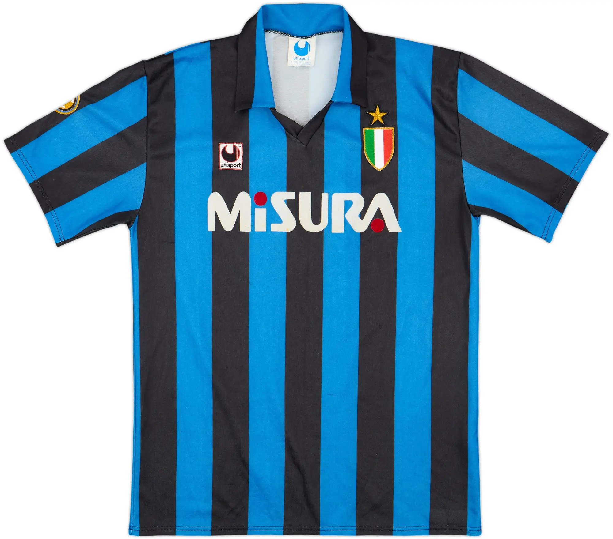 1989-90 Inter Milan Home Shirt #9 - 6/10 - (L)