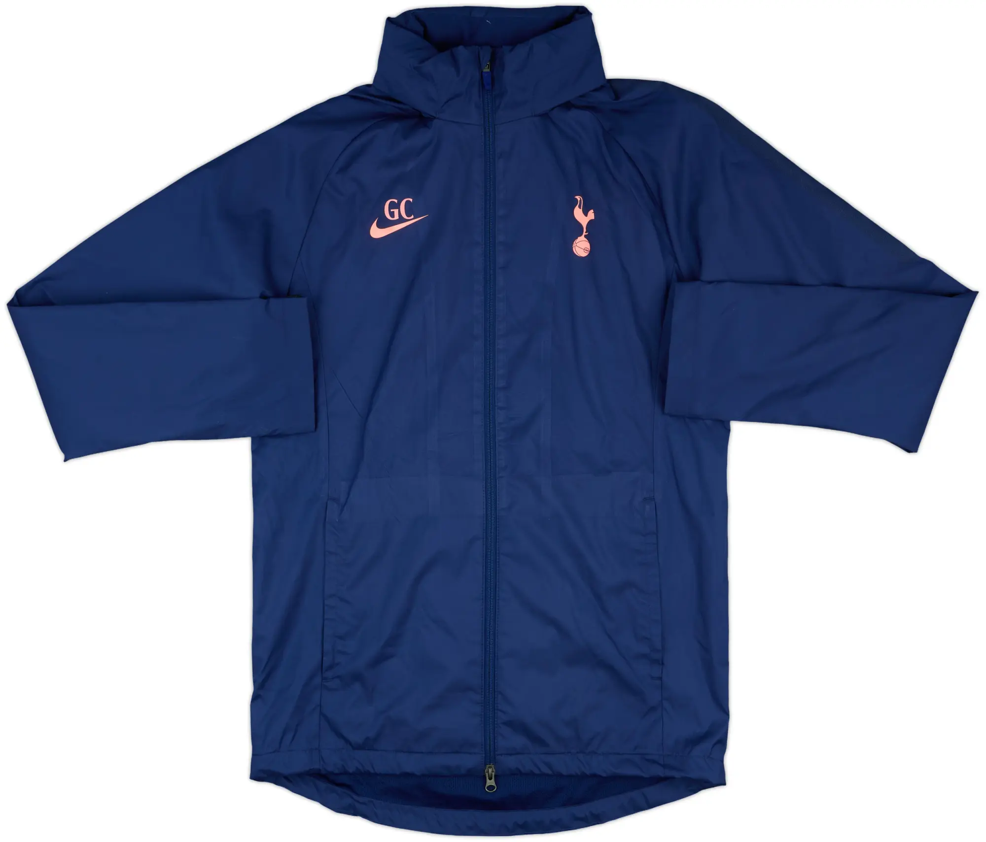 2020-21 Tottenham Staff Issue Hooded Rain Jacket 'GC'