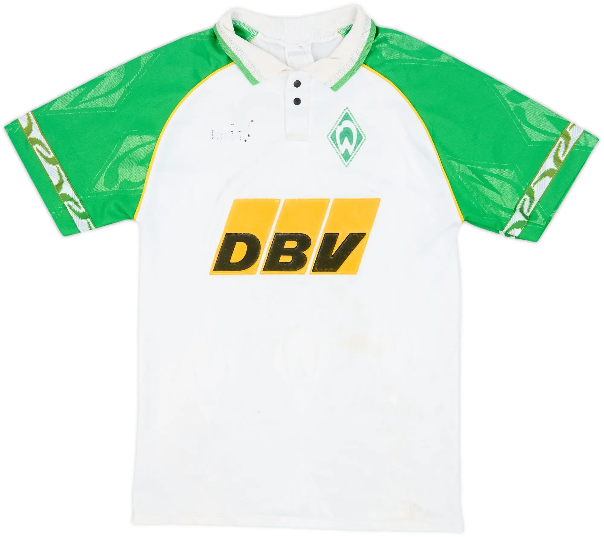 Puma Werder Bremen Mens SS Home Shirt 1995/96