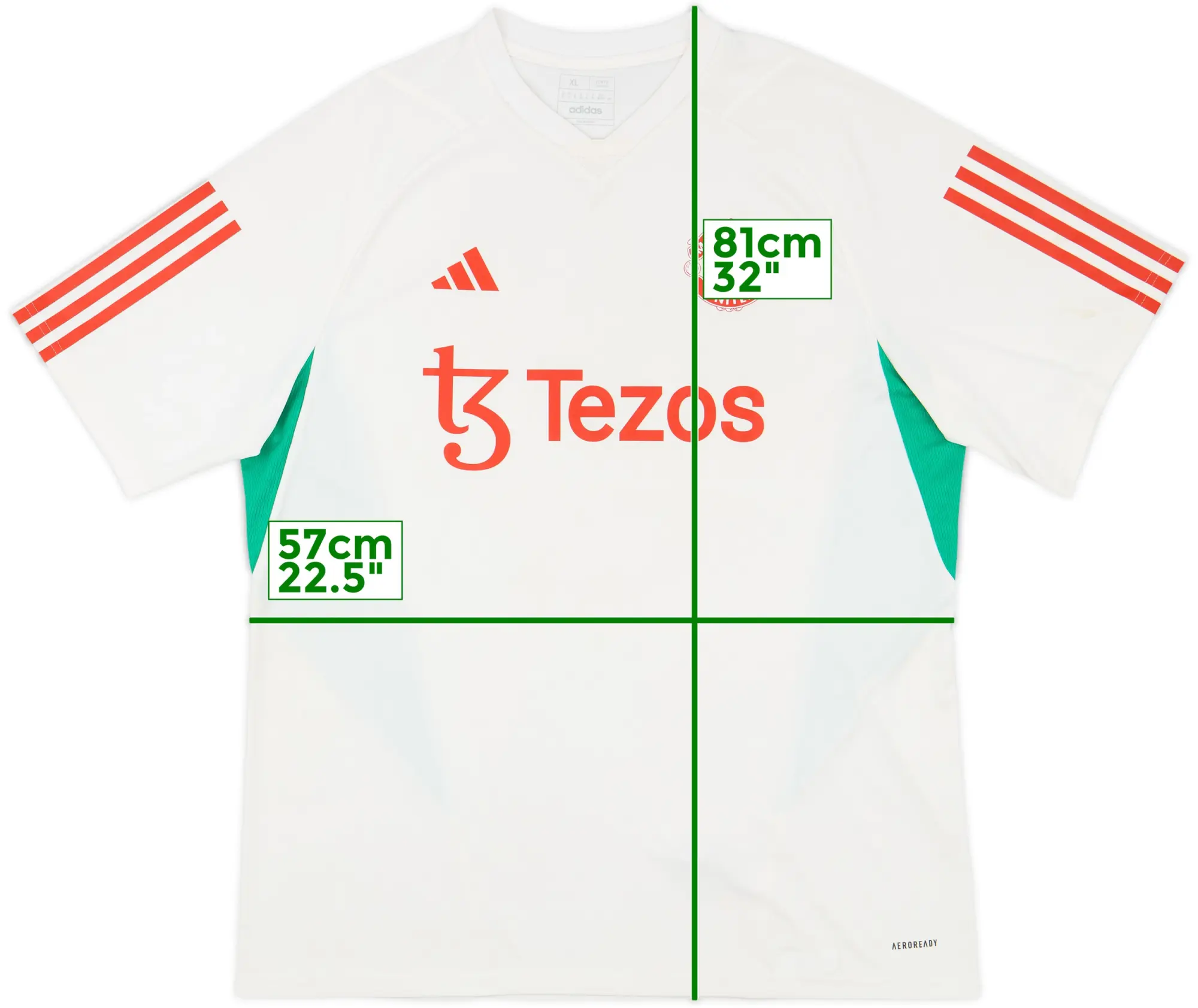 2023-24 Manchester United adidas Training Shirt - 9/10 - (XL)