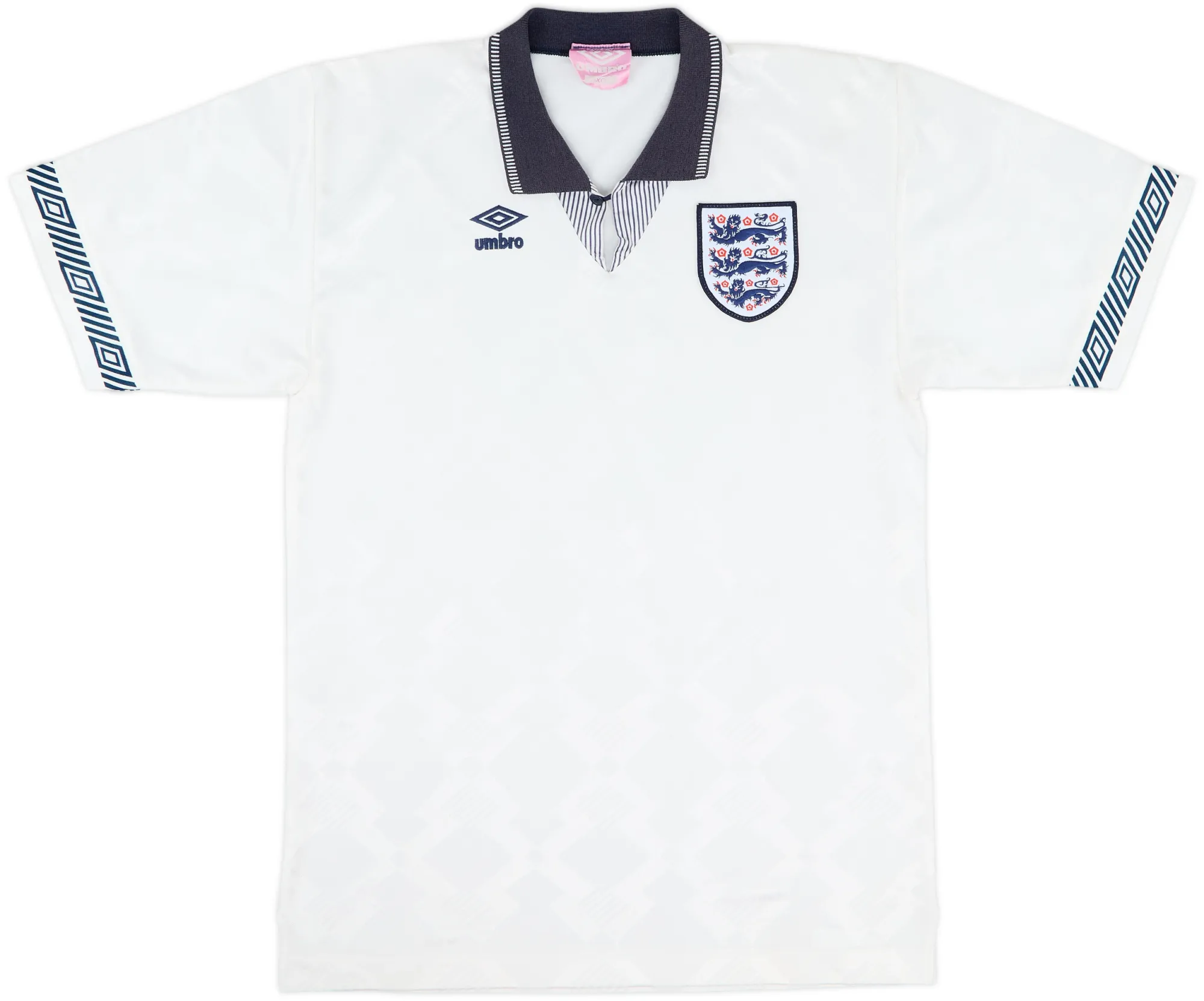 Umbro England Mens SS Home Shirt 1990