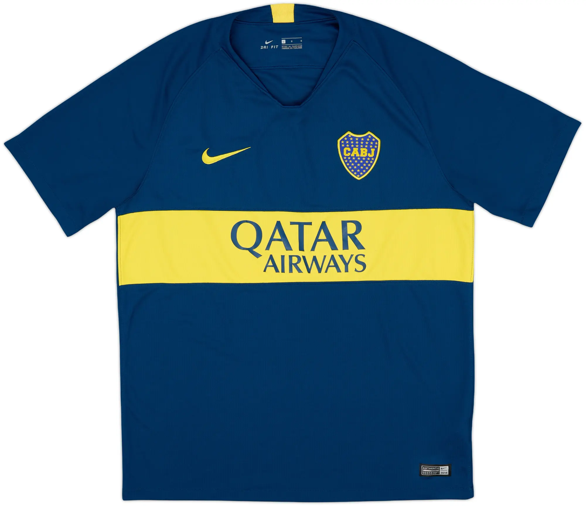 Nike Boca Juniors Mens SS Home Shirt 2018/19