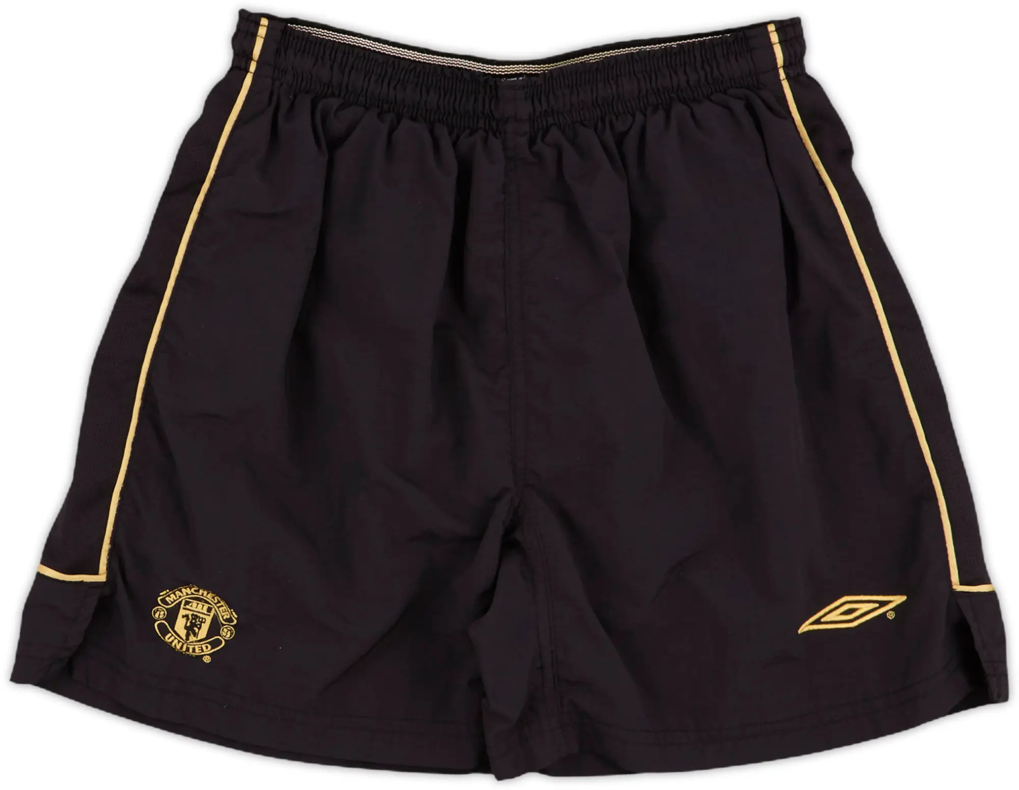 2001-02 Manchester United Umbro Training Shorts - 10/10 - (XL.Boys)