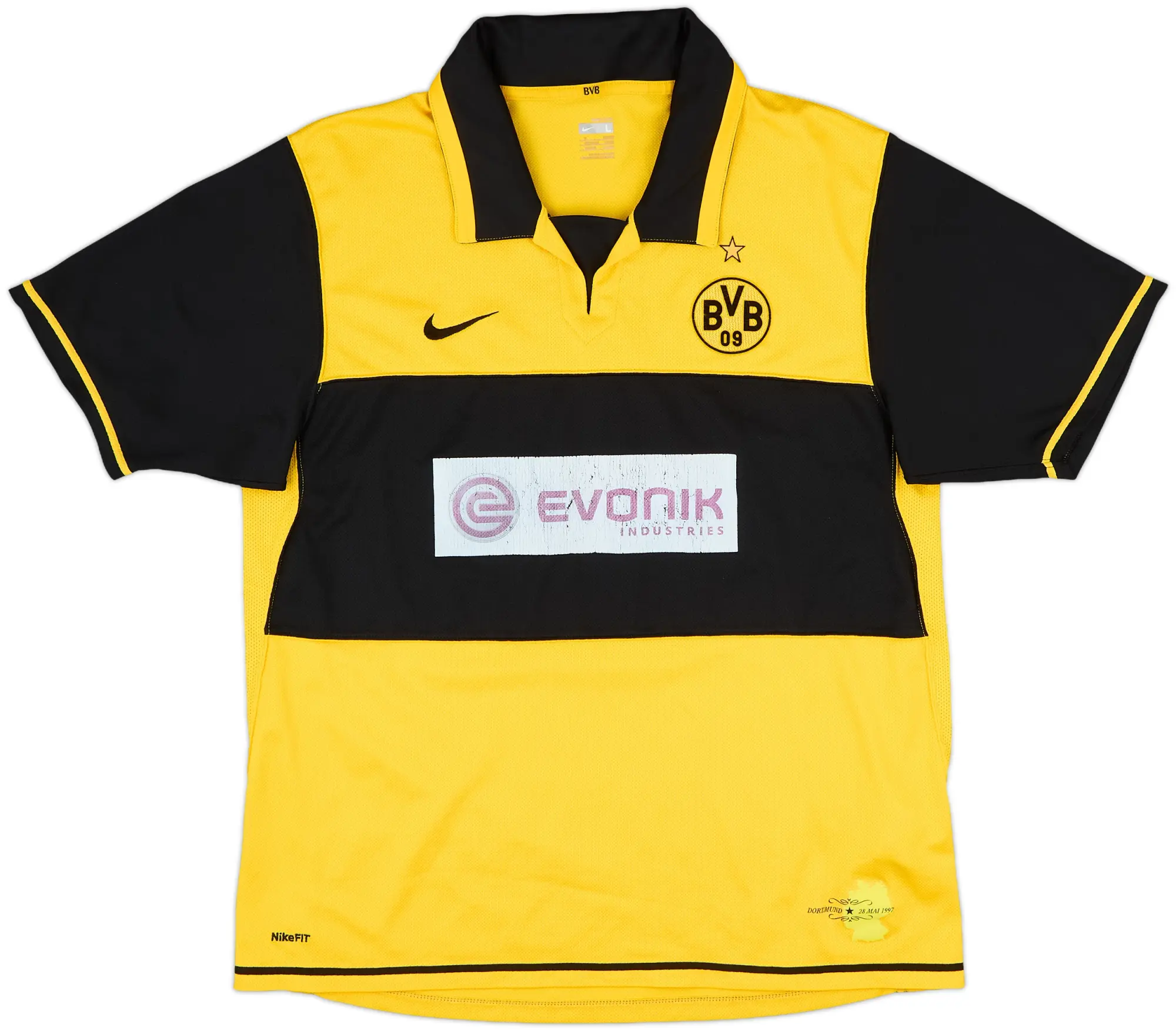 Nike Borussia Dortmund Mens SS Home Shirt 2007/08