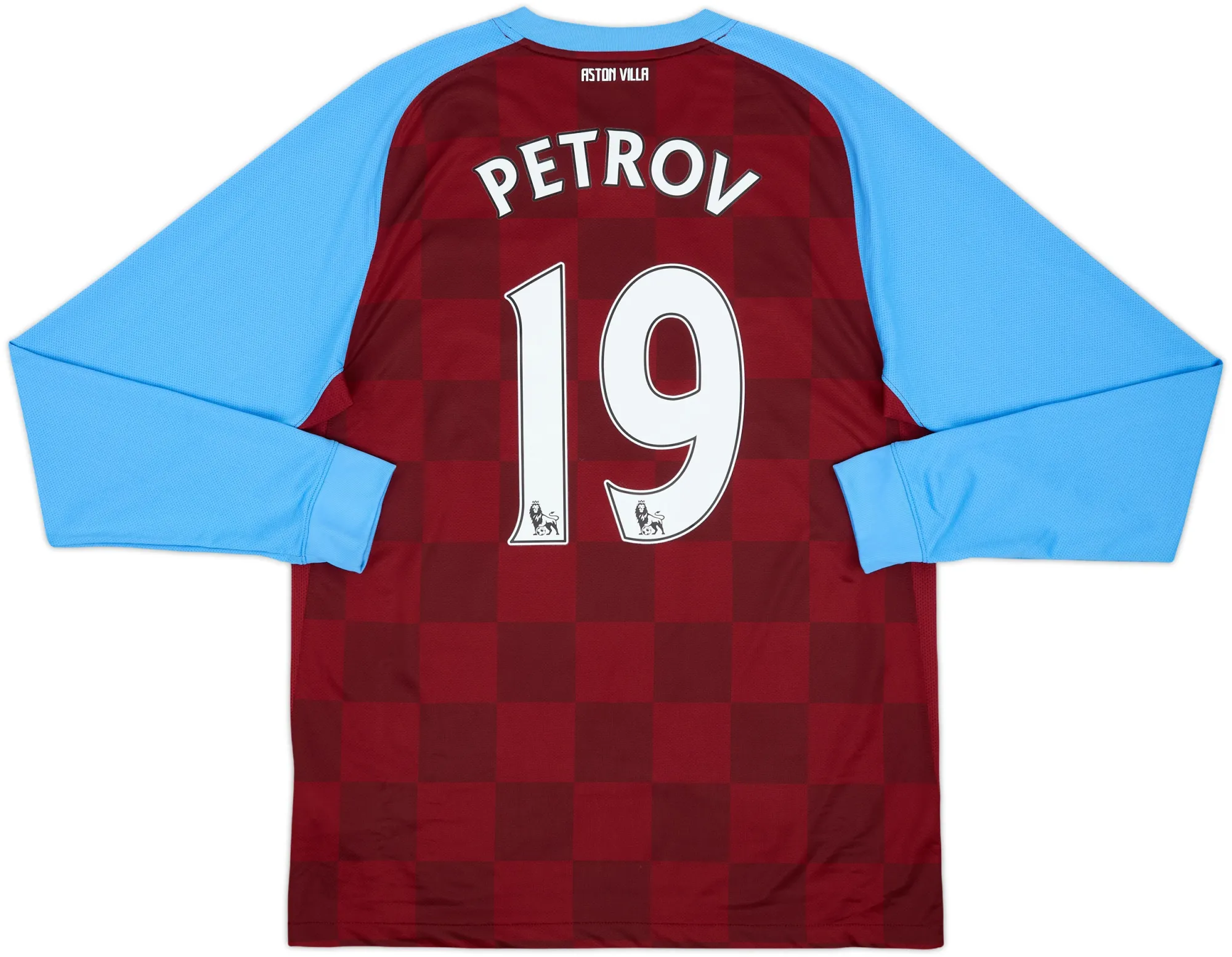 Nike Aston Villa Mens LS Home Shirt 2011/12