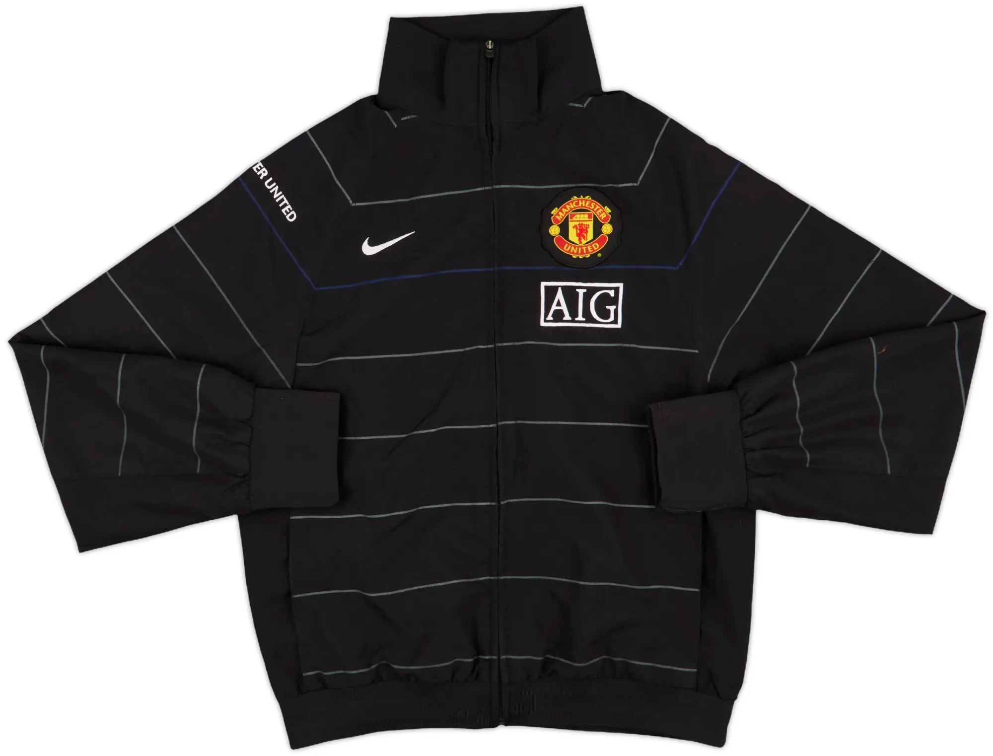 2008-09 Manchester United Nike Track Jacket - 8/10 - (S)
