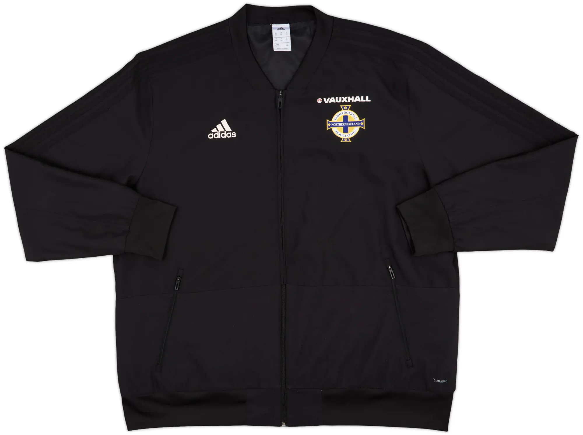 2017-18 Northern Ireland adidas Track Jacket - 9/10 - (XXL)