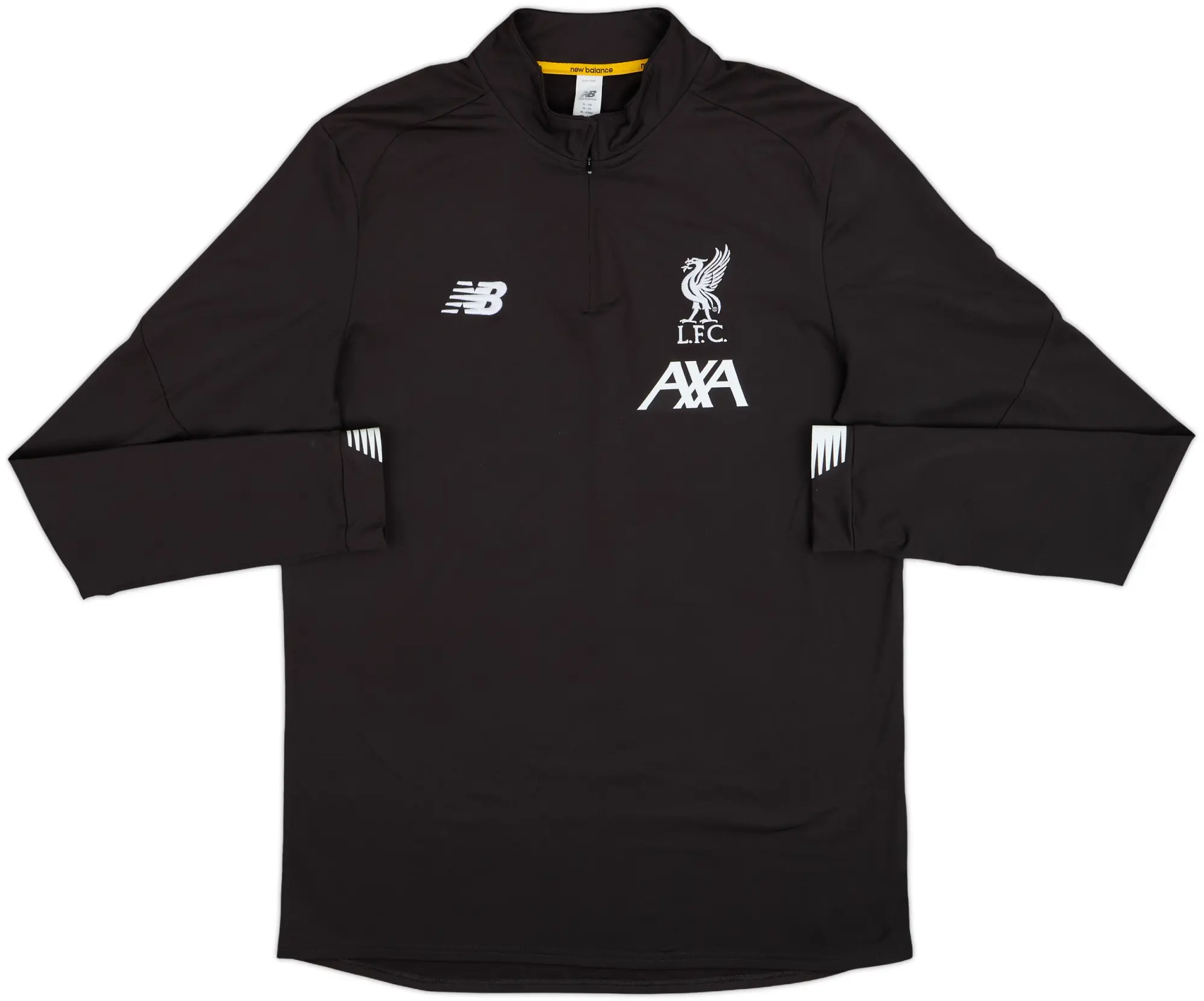 2019-20 Liverpool New Balance 1/4 Zip Sweat Top - 9/10 - (XL)