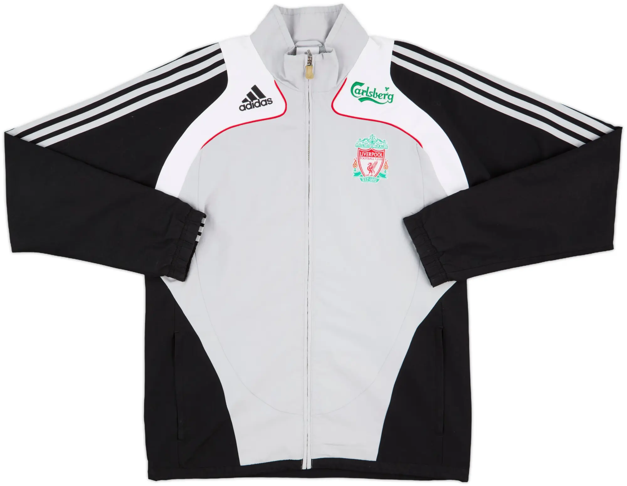2009-10 Liverpool adidas Track Jacket - 9/10 - (M)