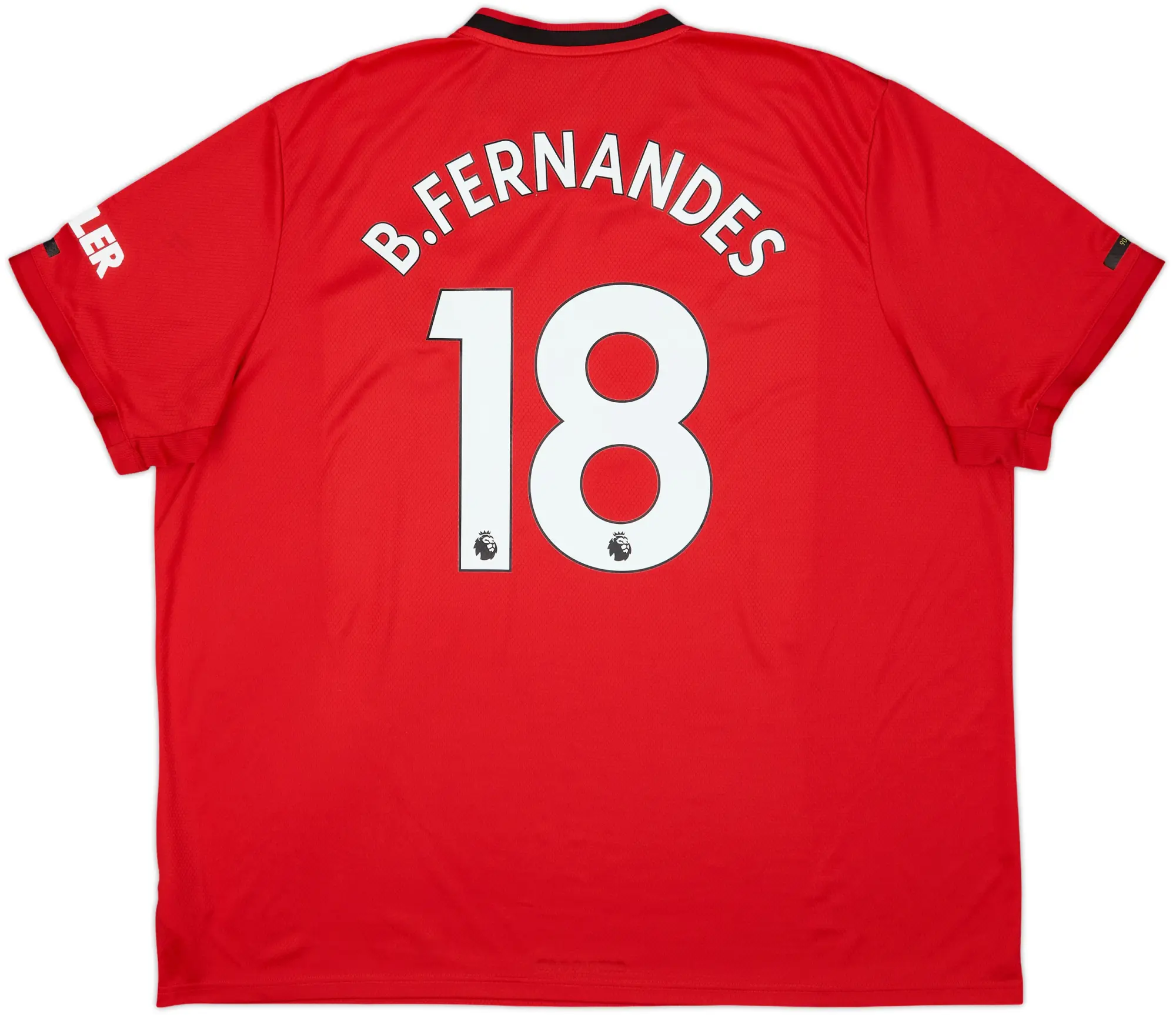 2019-20 Manchester United Home Shirt B.Fernandes #18 - 7/10 - (3XL)