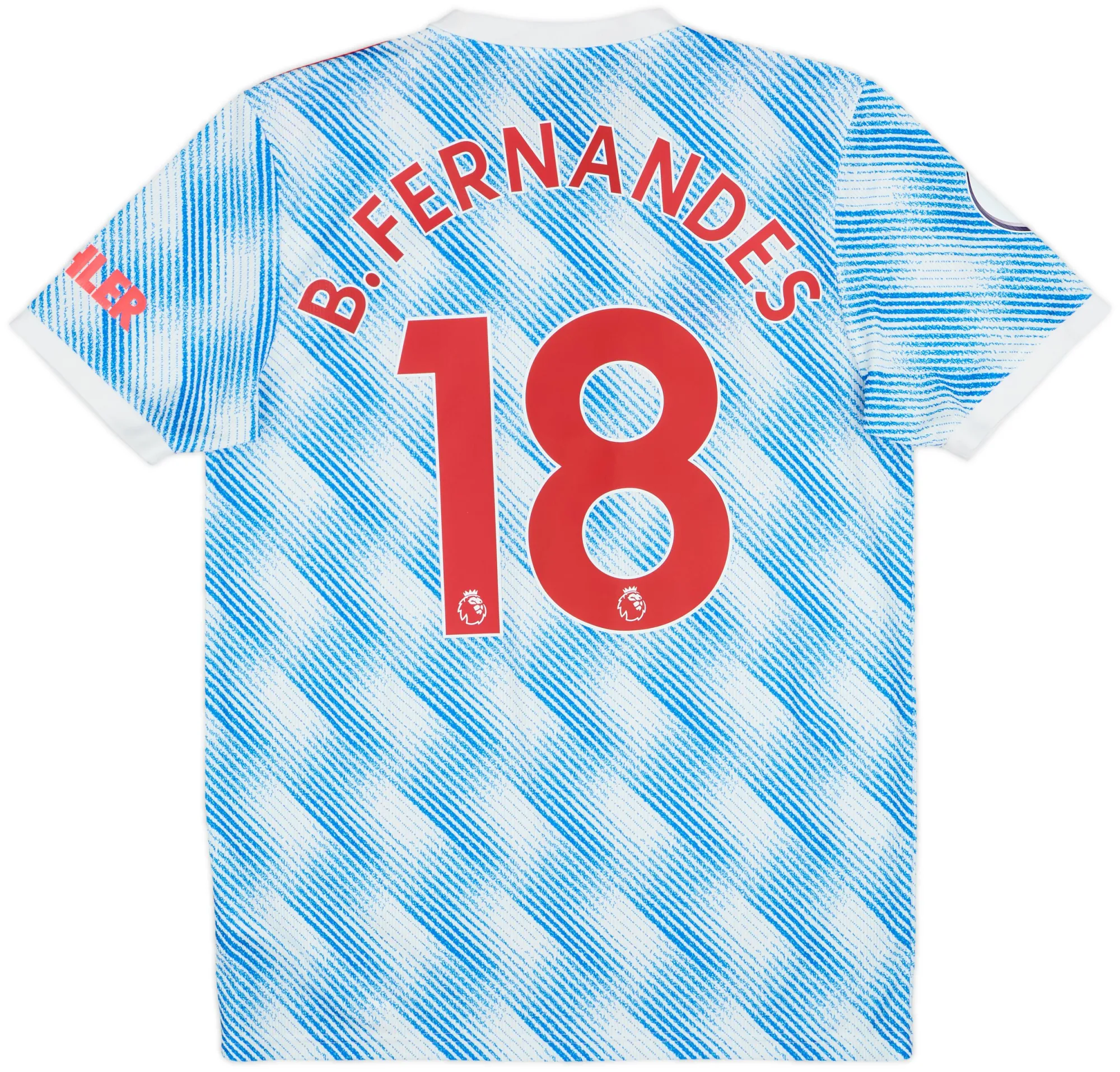 adidas Manchester United Mens SS Away Shirt 2021/22