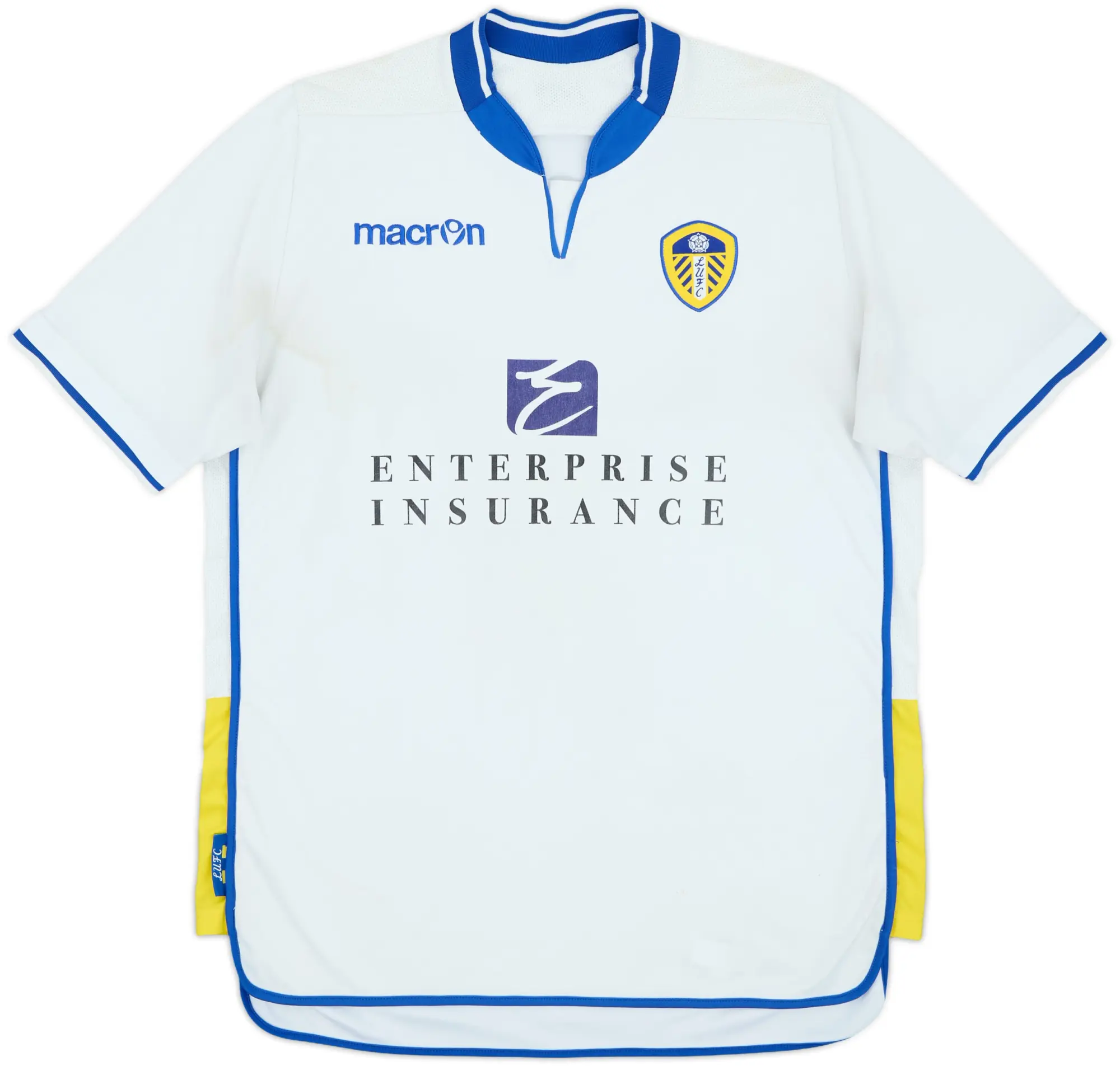 Macron Leeds United Mens SS Home Shirt 2012/13