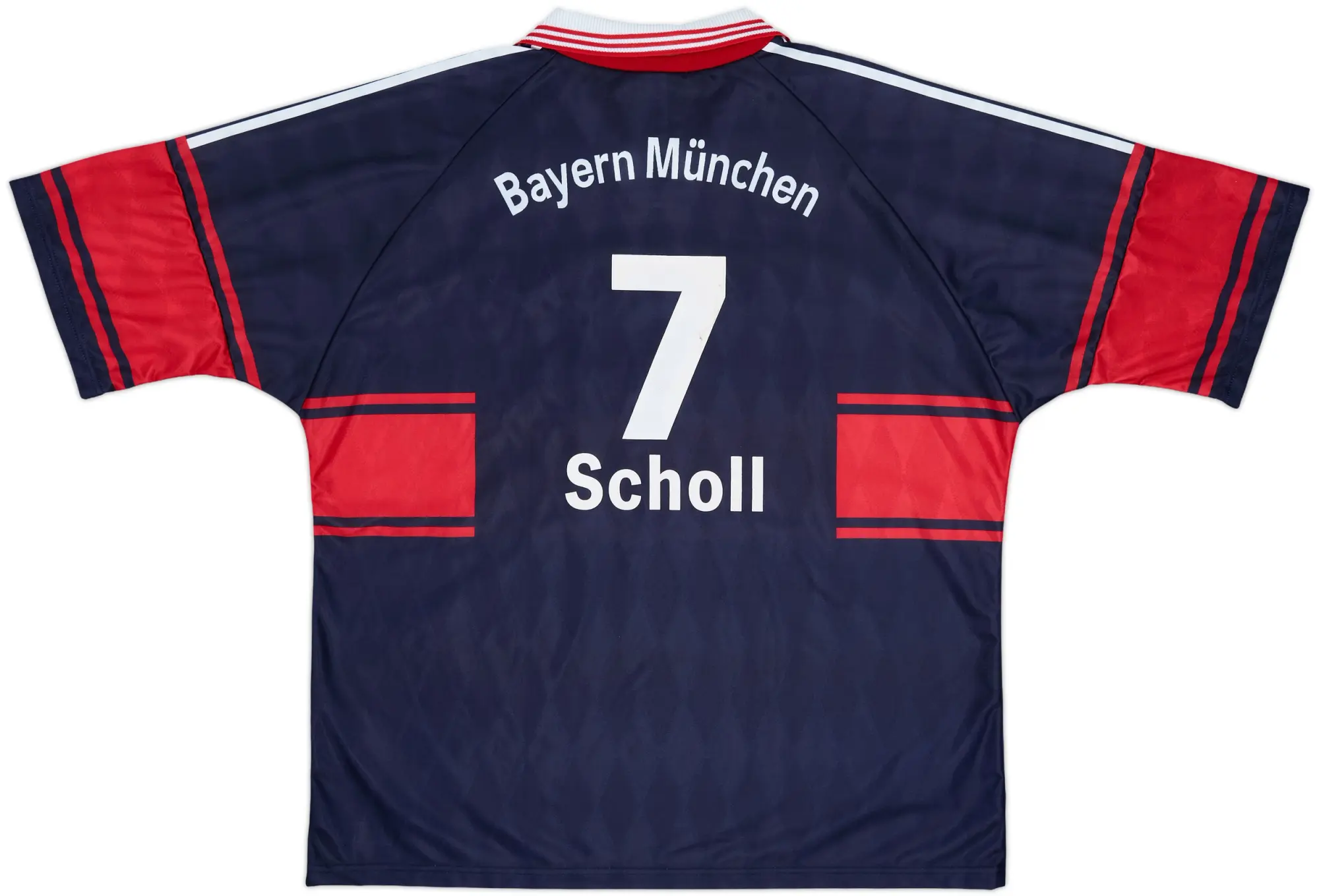 adidas Bayern Munich Mens SS Home Shirt 1997/99