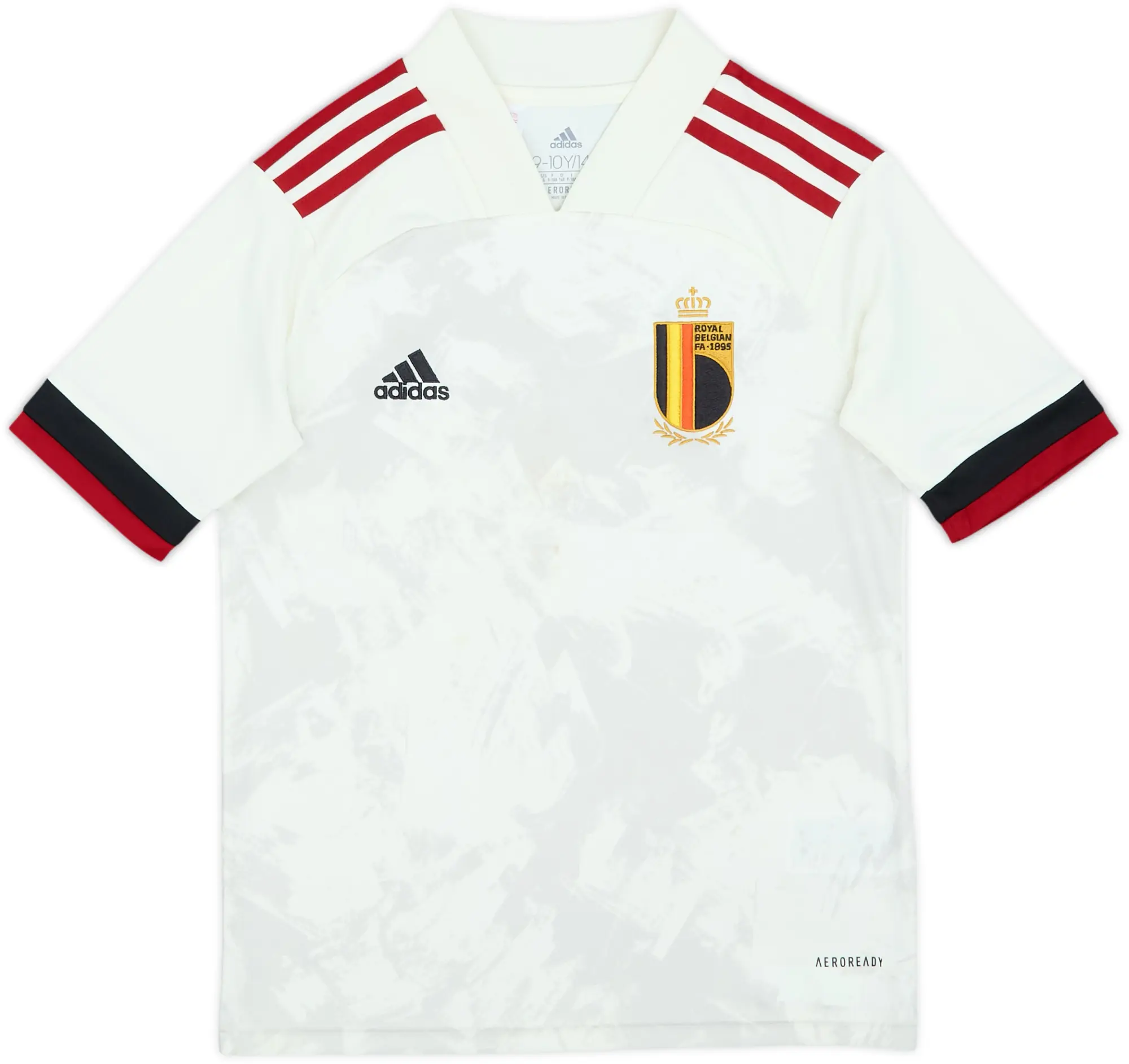 adidas Belgium Boys SS Away Shirt 2020