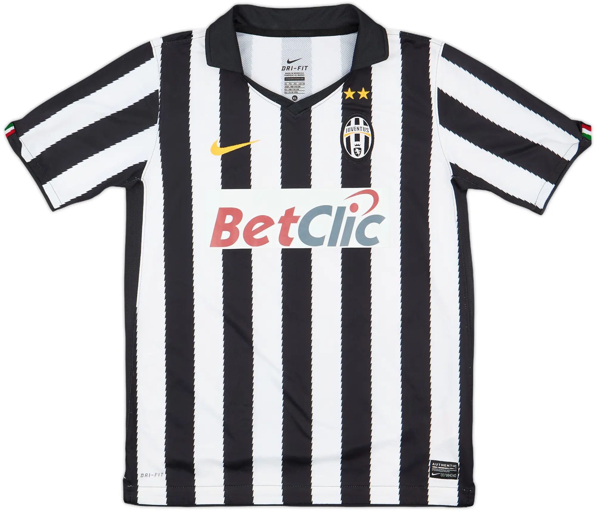 2010-11 Juventus Home Shirt - 9/10 - (XL.Boys)