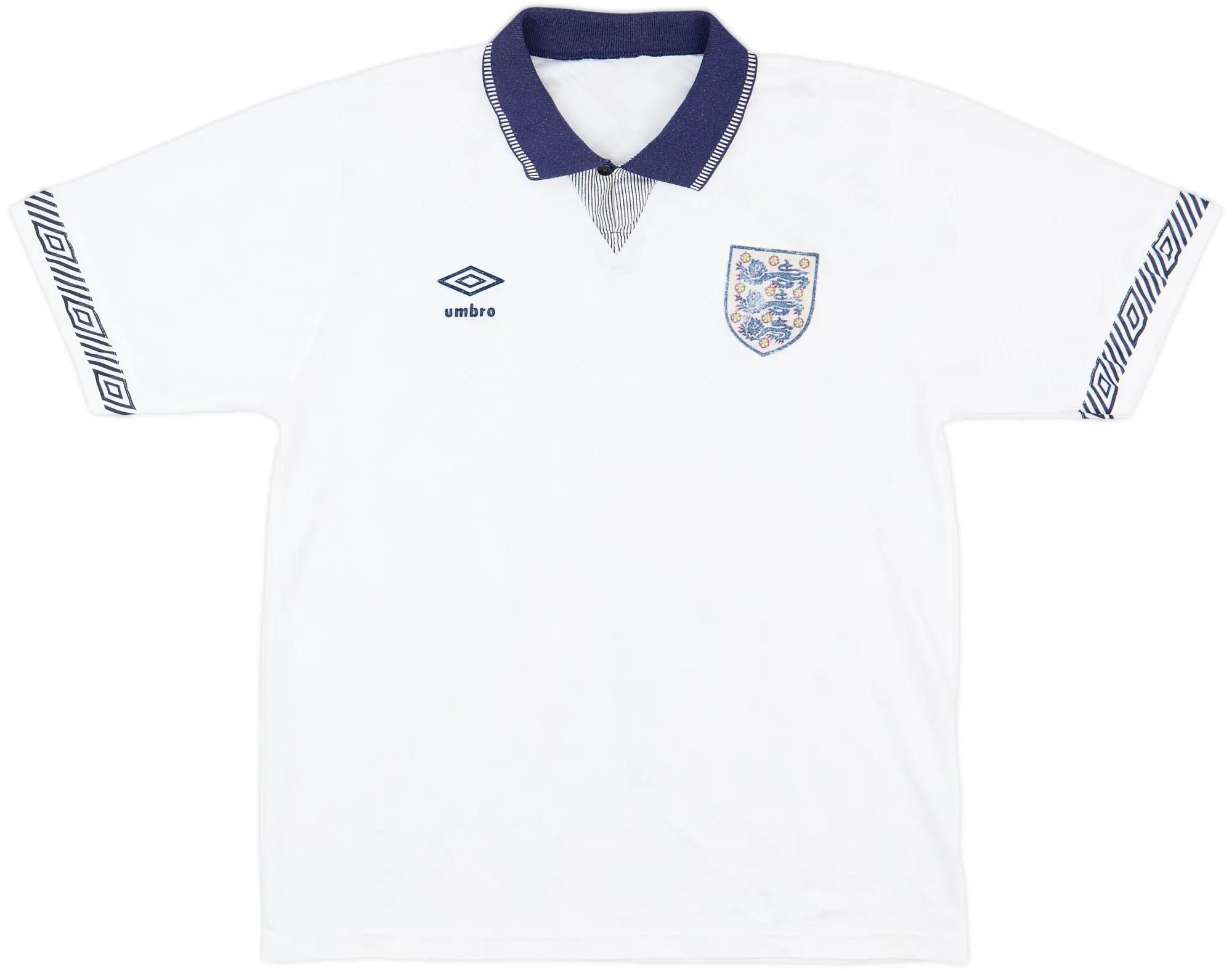 Umbro England Mens SS Home Shirt 1990