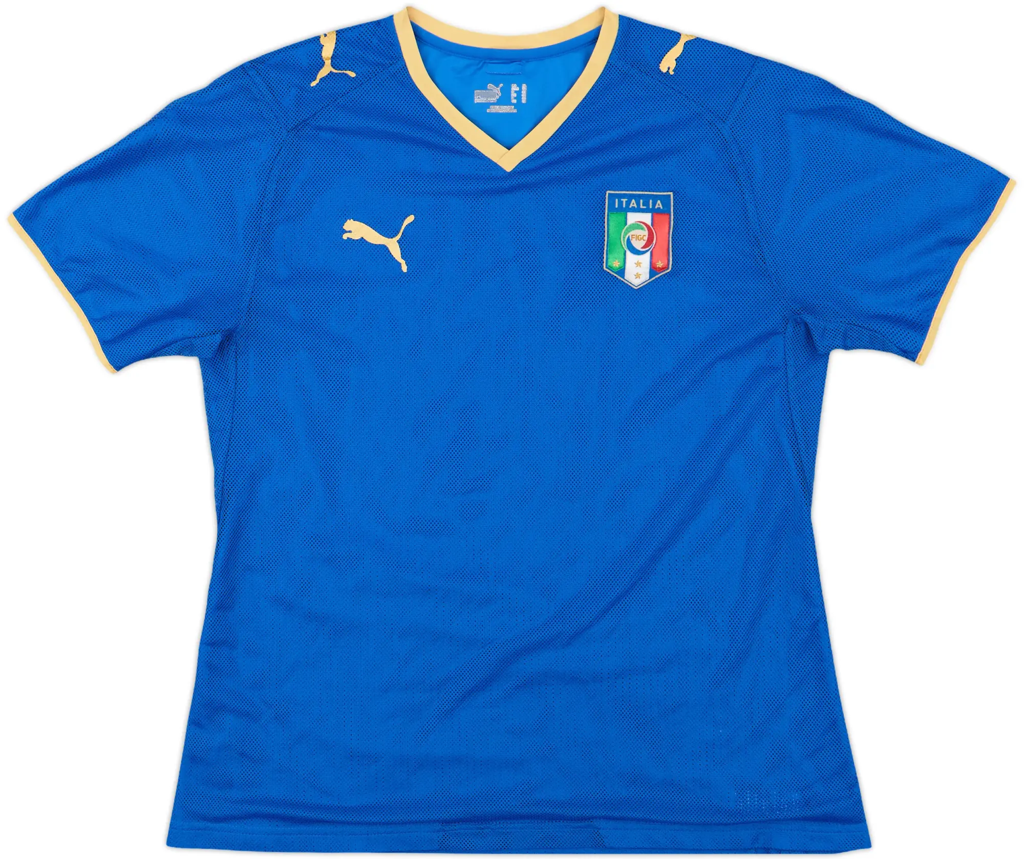 2007-08 Italy Home Shirt - 9/10 - (Women's XL)