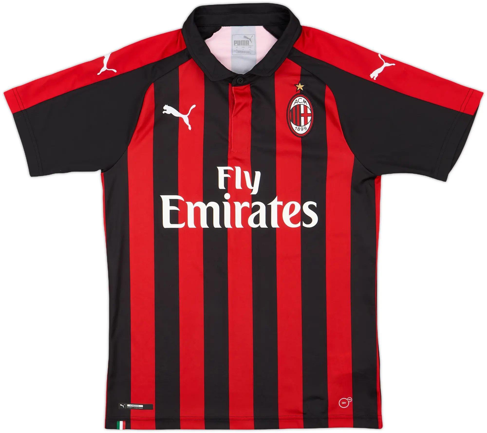 2018-19 AC Milan Home Shirt - 9/10 - (S)