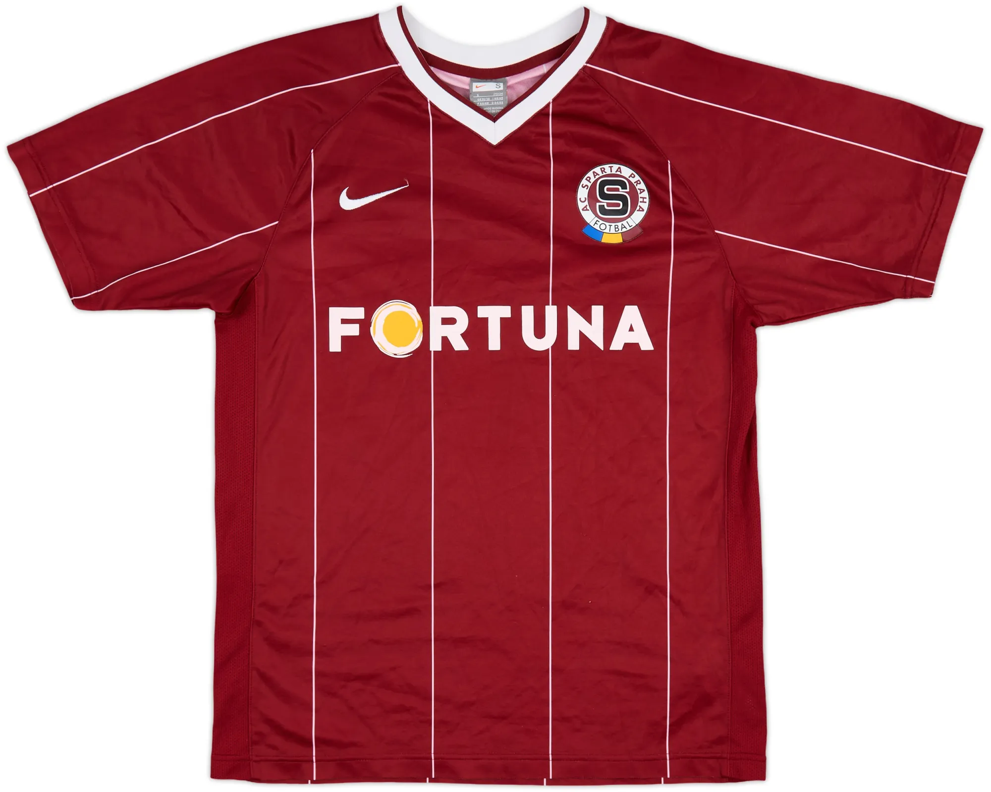 Nike Sparta Prague Mens SS Home Shirt 2007/08