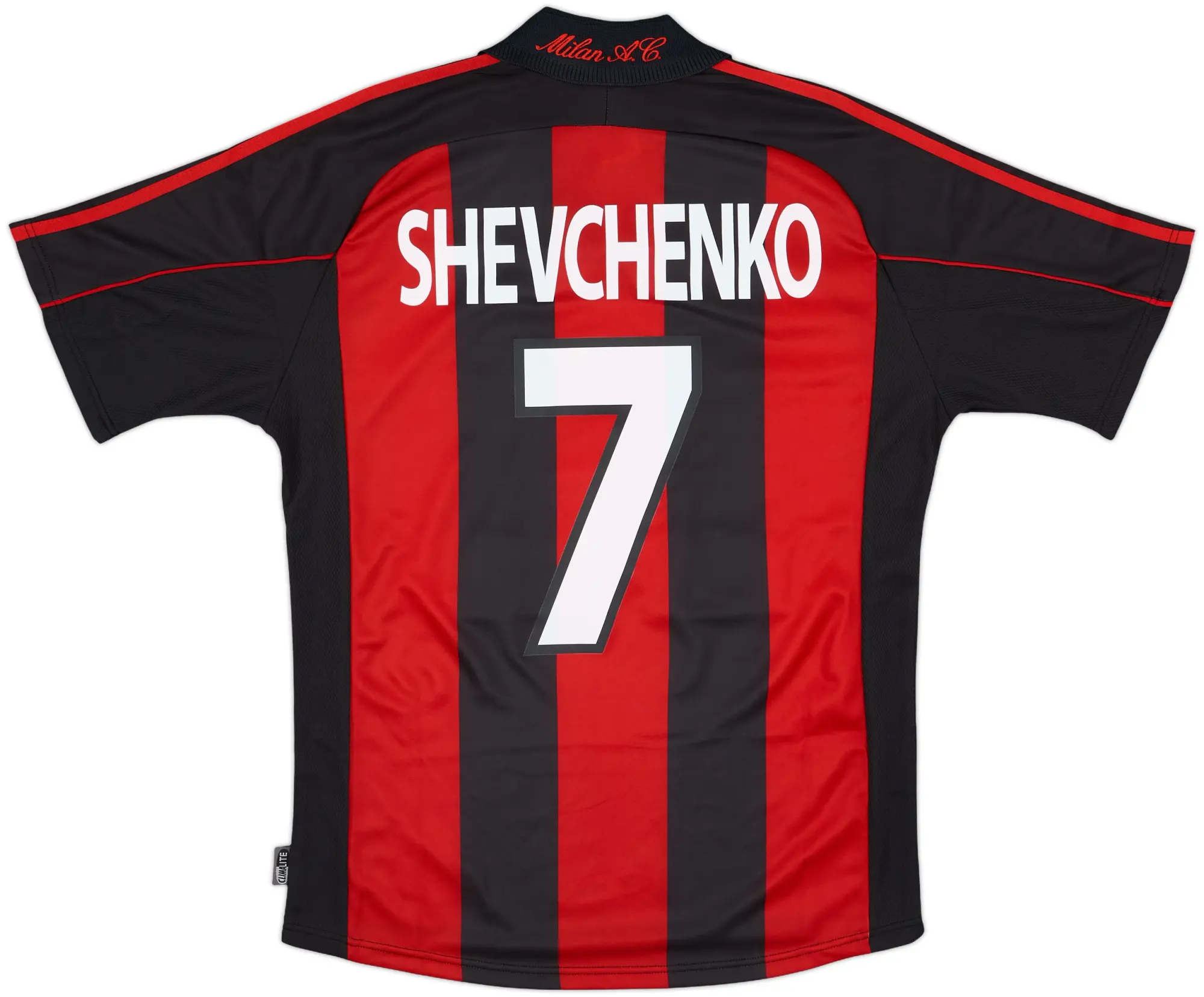 2000-02 AC Milan Player Issue Home Shirt Shevchenko #7 (S)